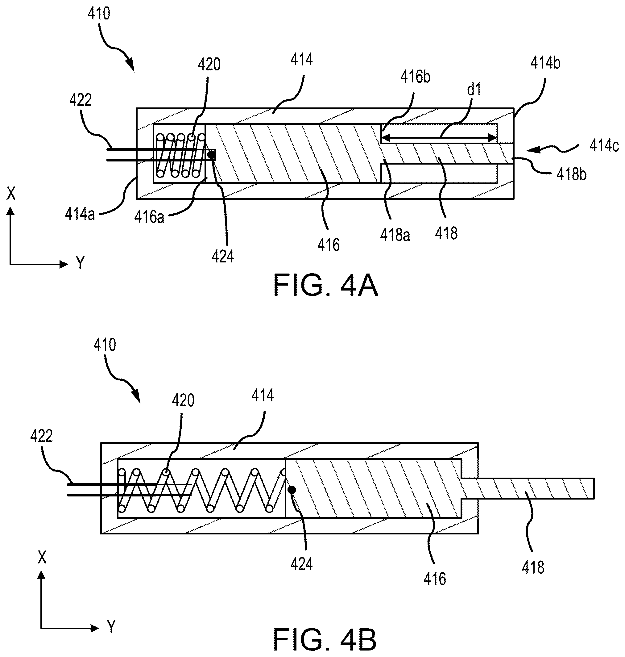 Patent US12460776 Figure 5 – Electronically activated, spring-driven initiator