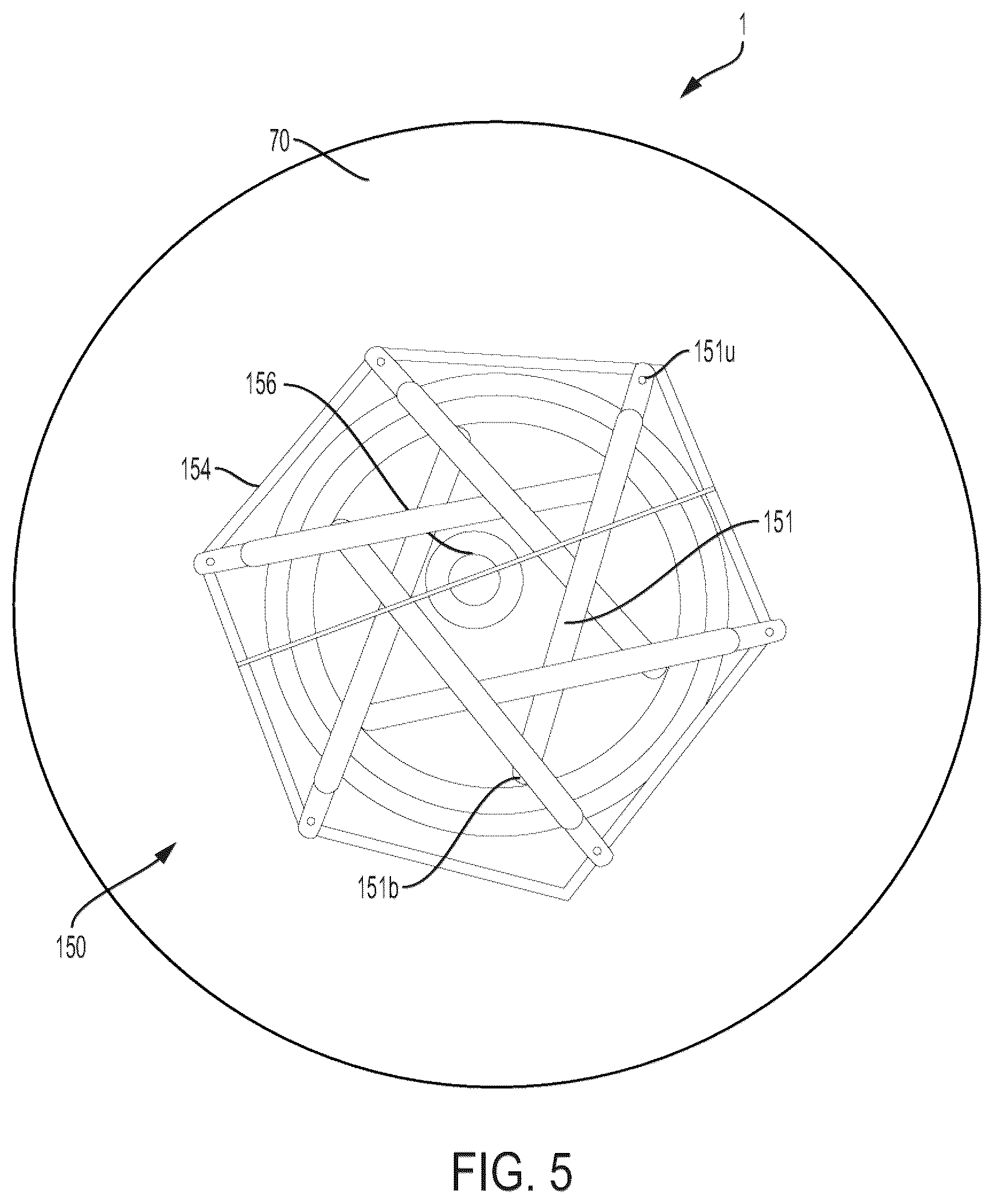 Patent US12460778 Figure 5 – Omnidirectional light emitting diode filament holder