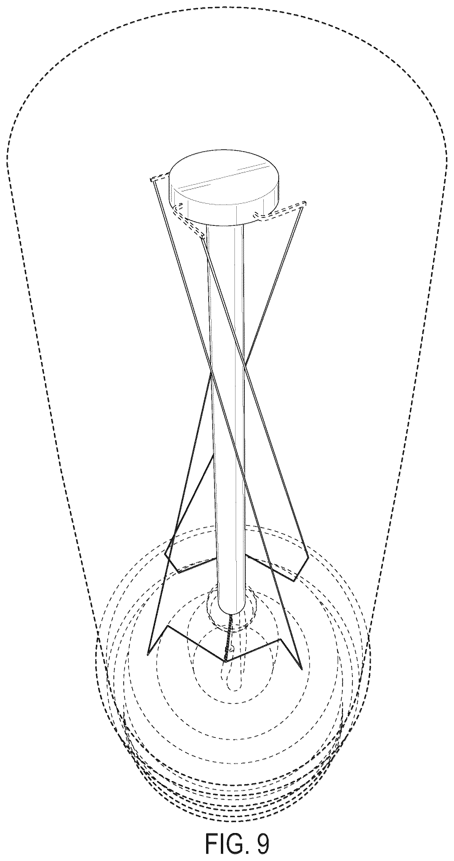 Patent US12460778 Figure 9 – Omnidirectional light emitting diode filament holder