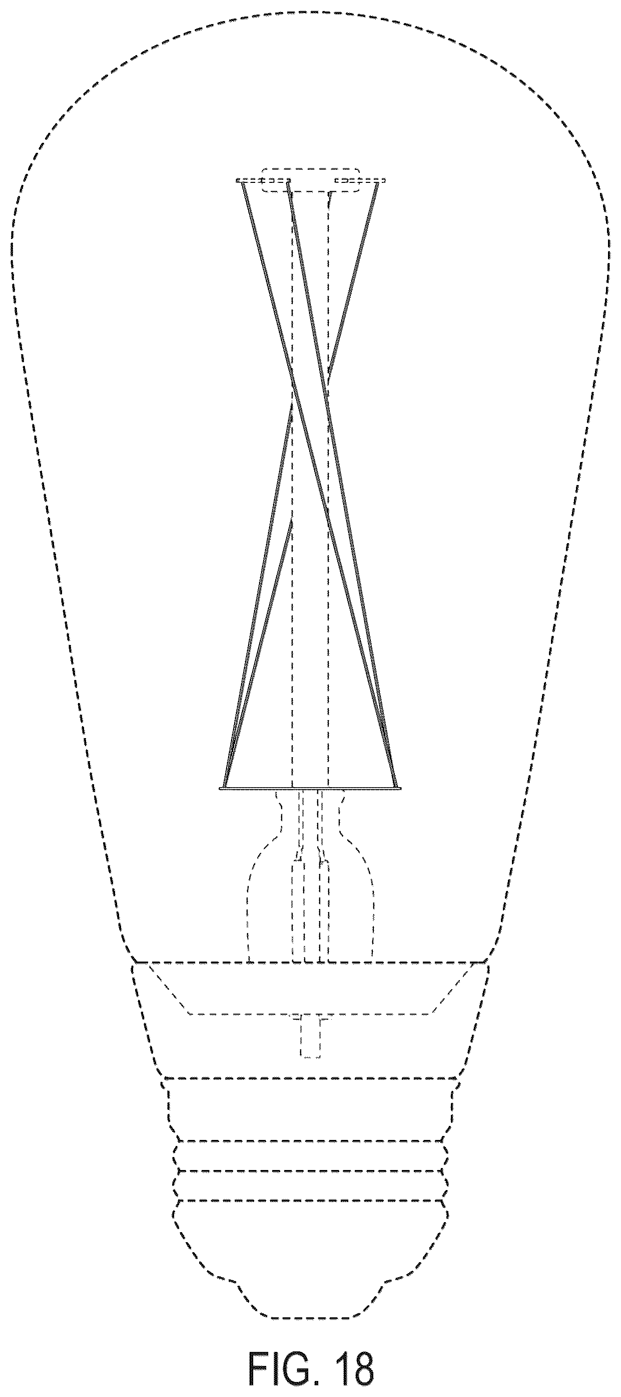 Patent US12460778 Figure 17 – Omnidirectional light emitting diode filament holder
