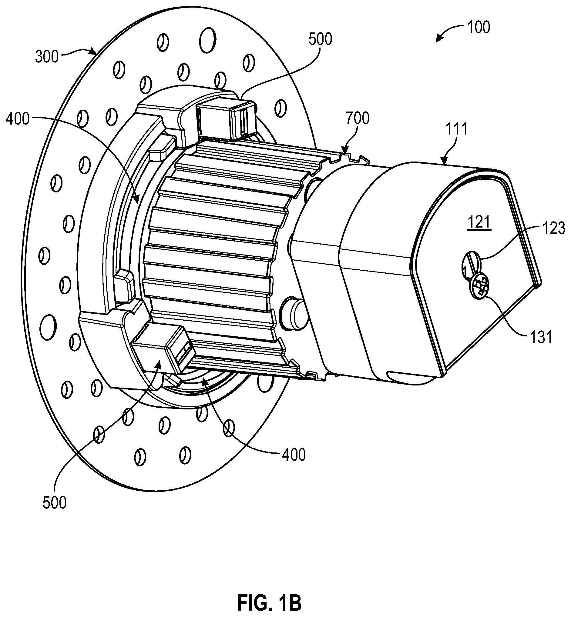 Patent US12460780 Figure 2 – Toolless click-in or click-out downlight