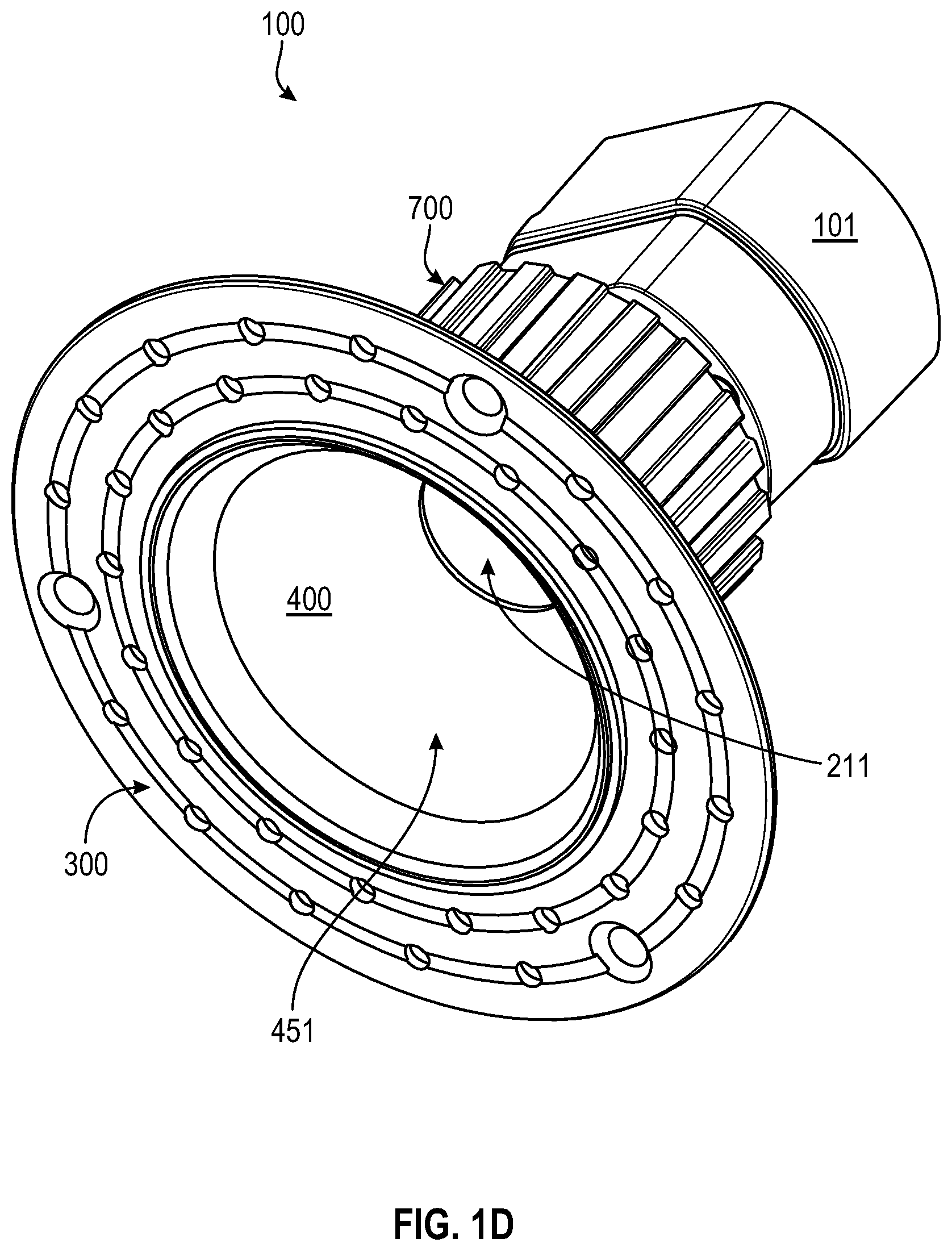Patent US12460780 Figure 4 – Toolless click-in or click-out downlight