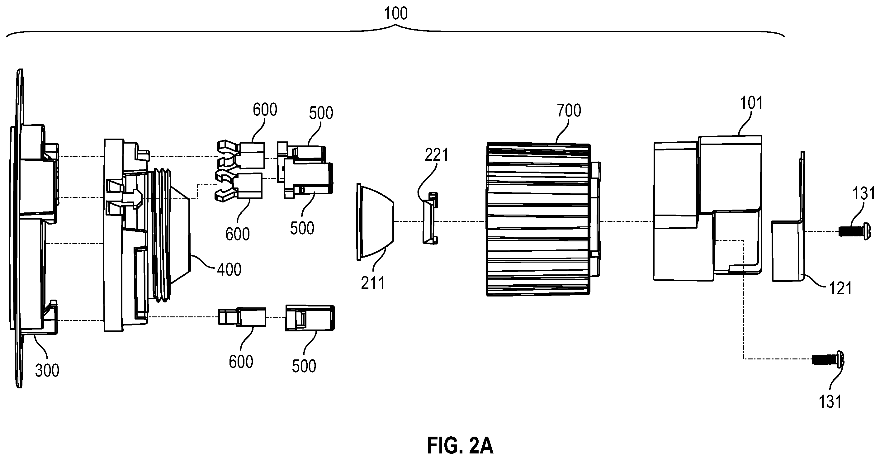 Patent US12460780 Figure 5 – Toolless click-in or click-out downlight