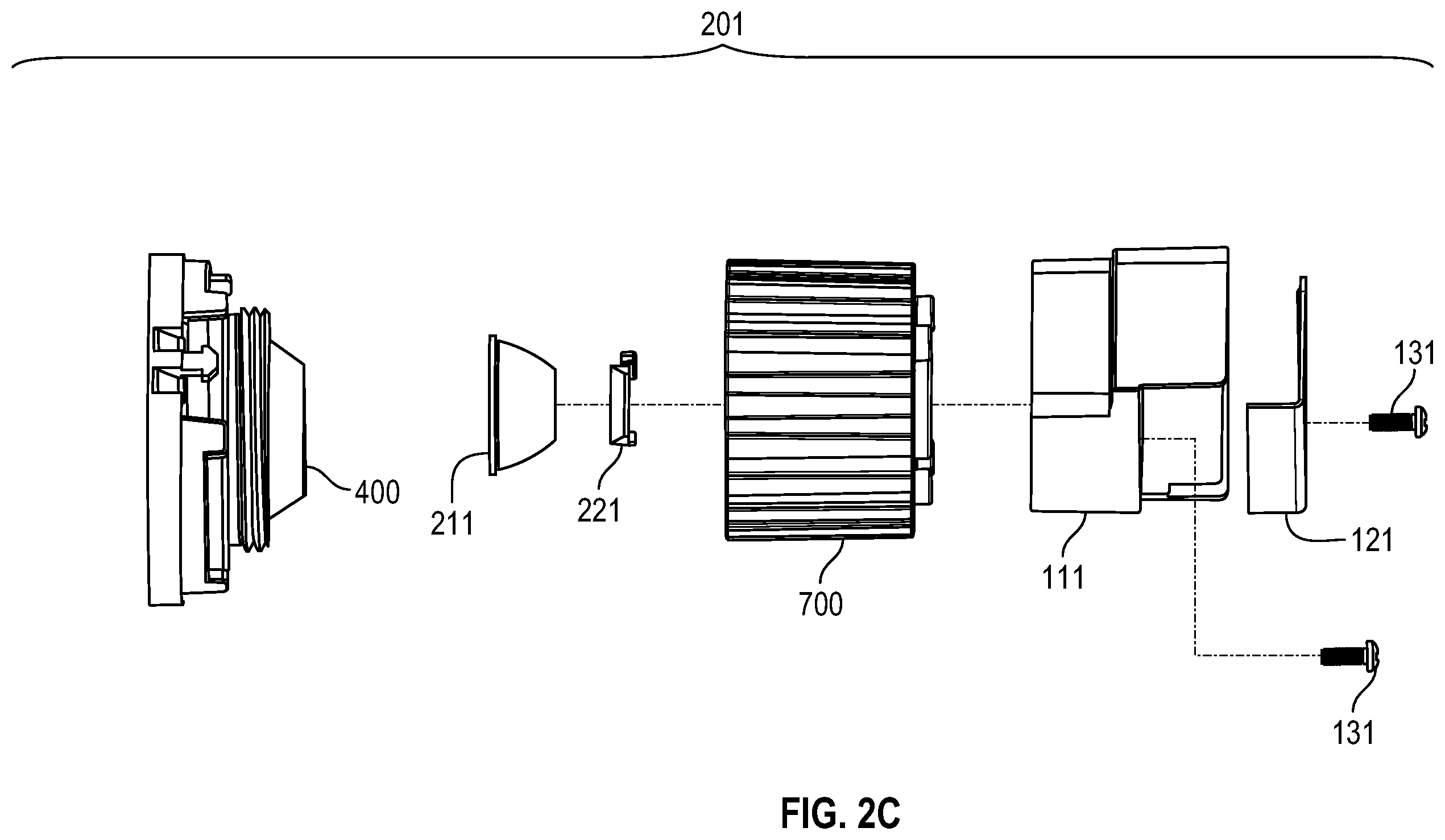 Patent US12460780 Figure 7 – Toolless click-in or click-out downlight