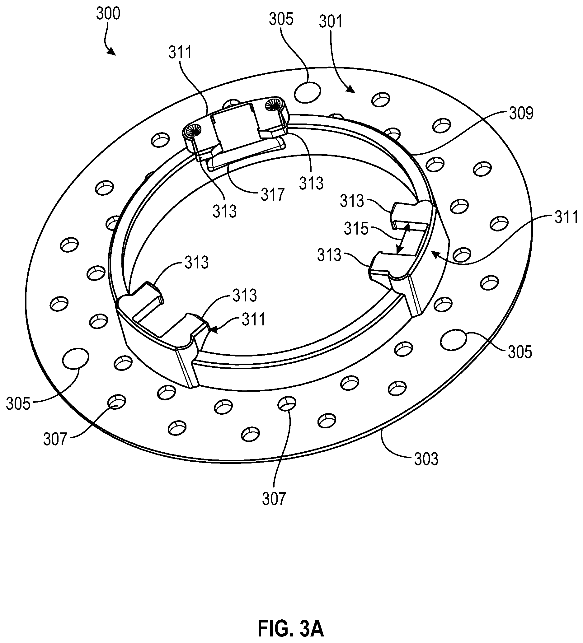 Patent US12460780 Figure 8 – Toolless click-in or click-out downlight