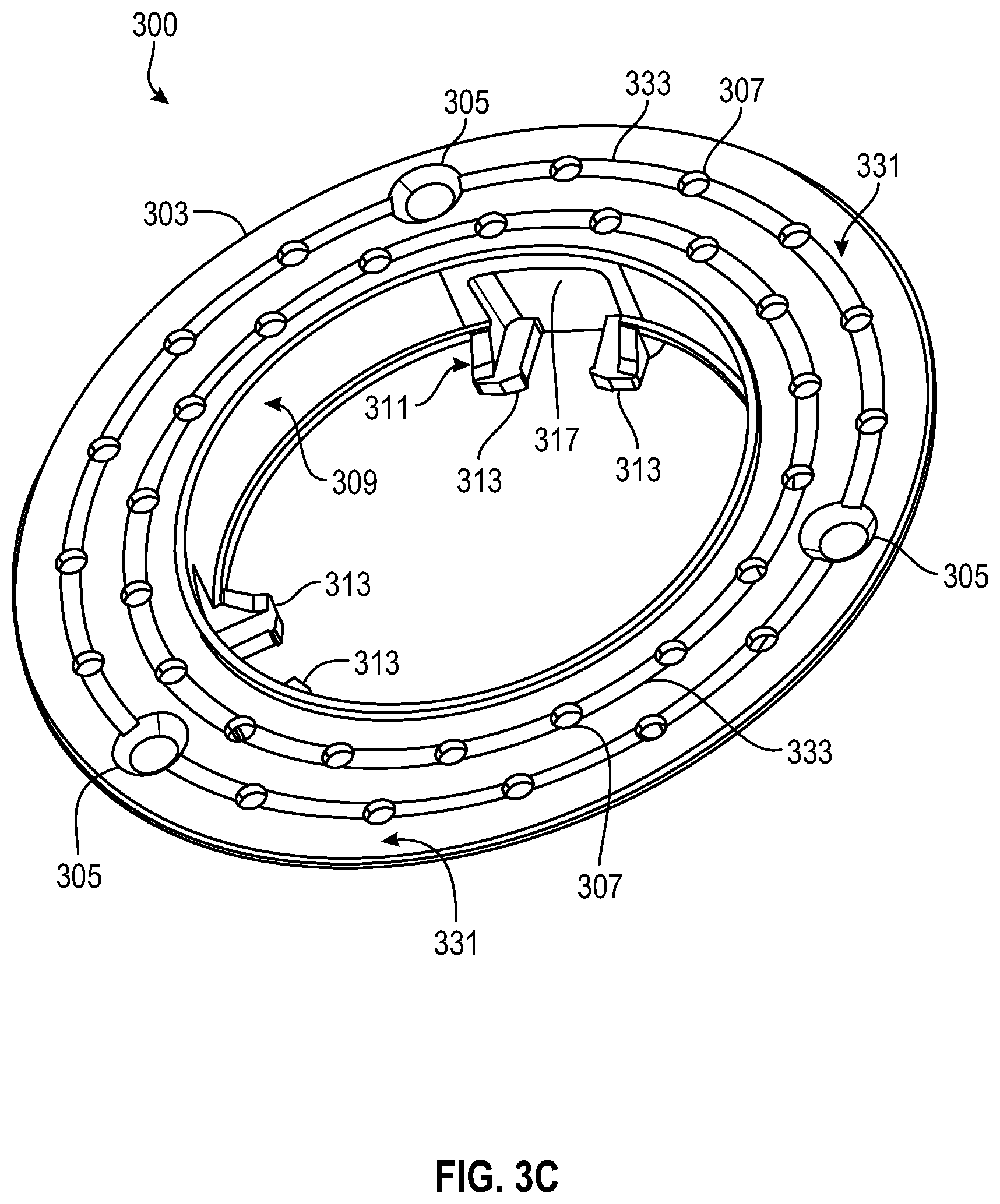Patent US12460780 Figure 10 – Toolless click-in or click-out downlight