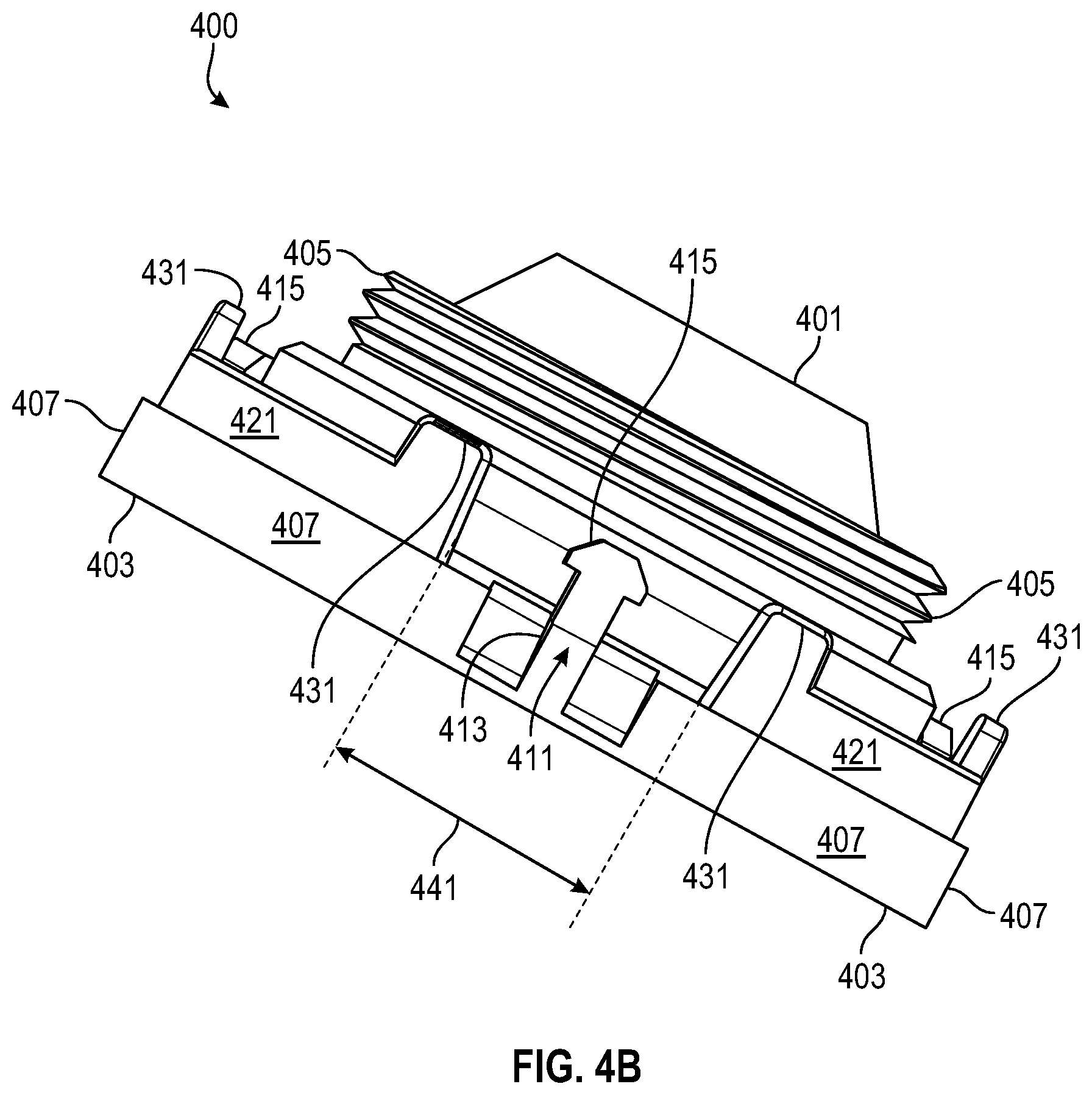 Patent US12460780 Figure 12 – Toolless click-in or click-out downlight