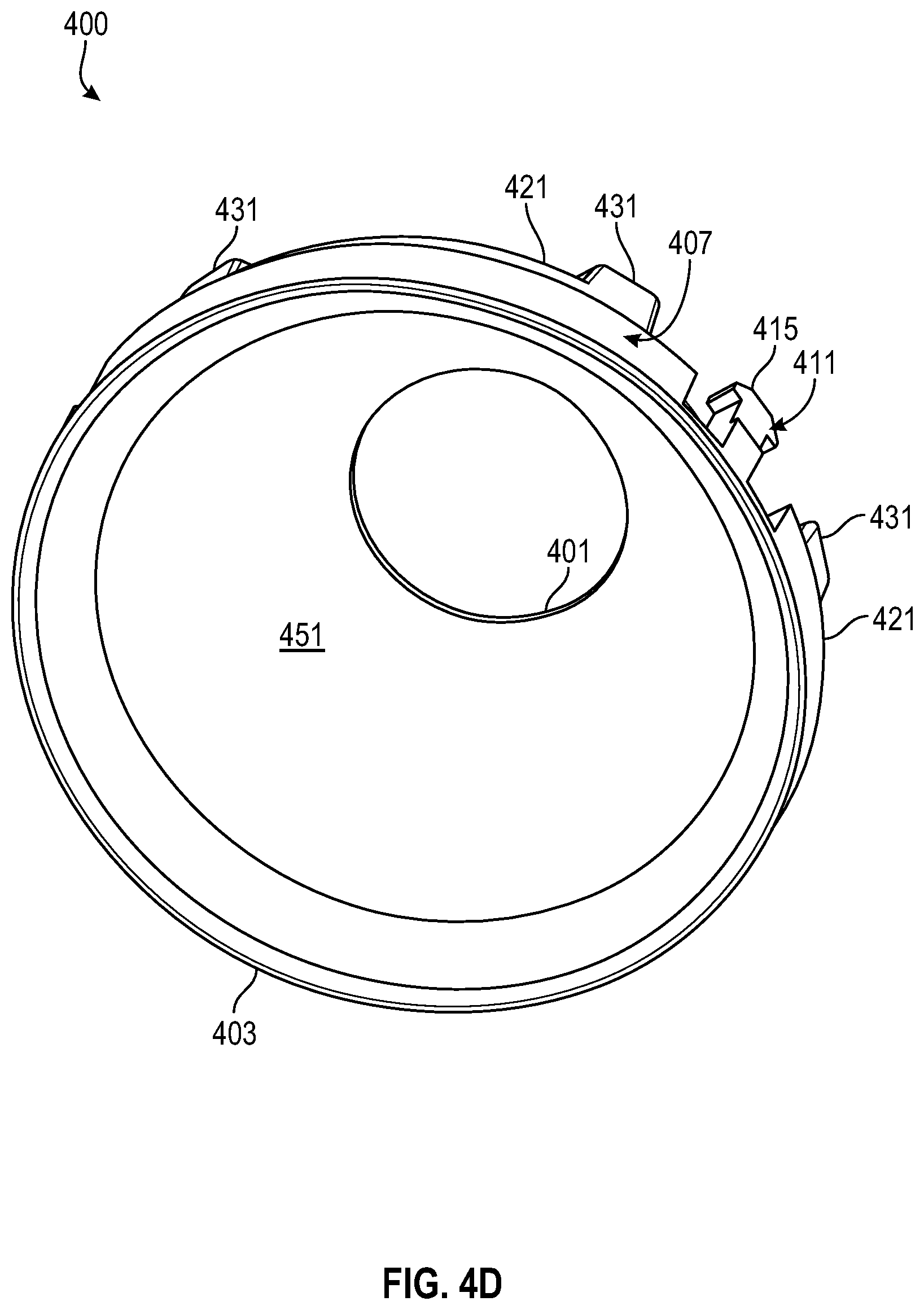 Patent US12460780 Figure 14 – Toolless click-in or click-out downlight