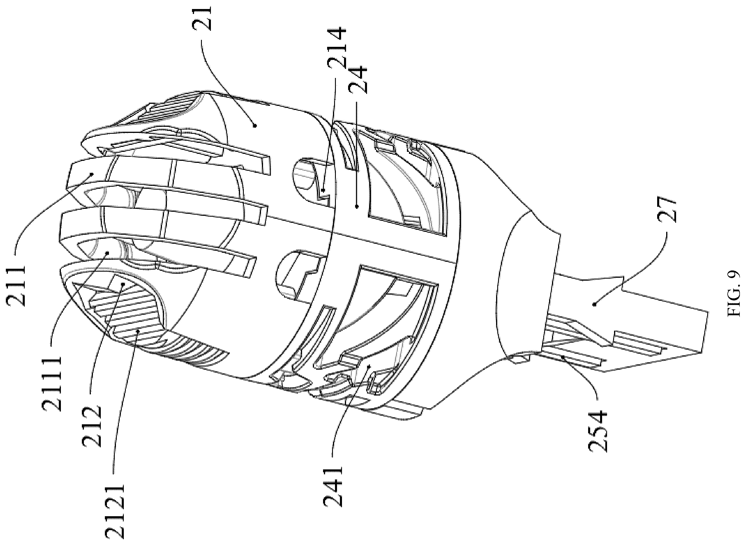 Patent US12460781 Figure 6 – LED vehicle lamp
