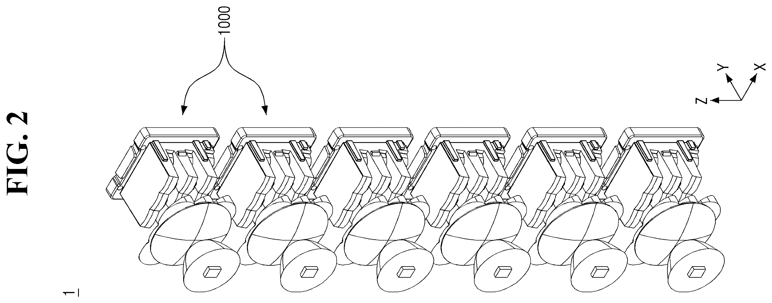Patent US12460784 Figure 2 – Vehicle lamp