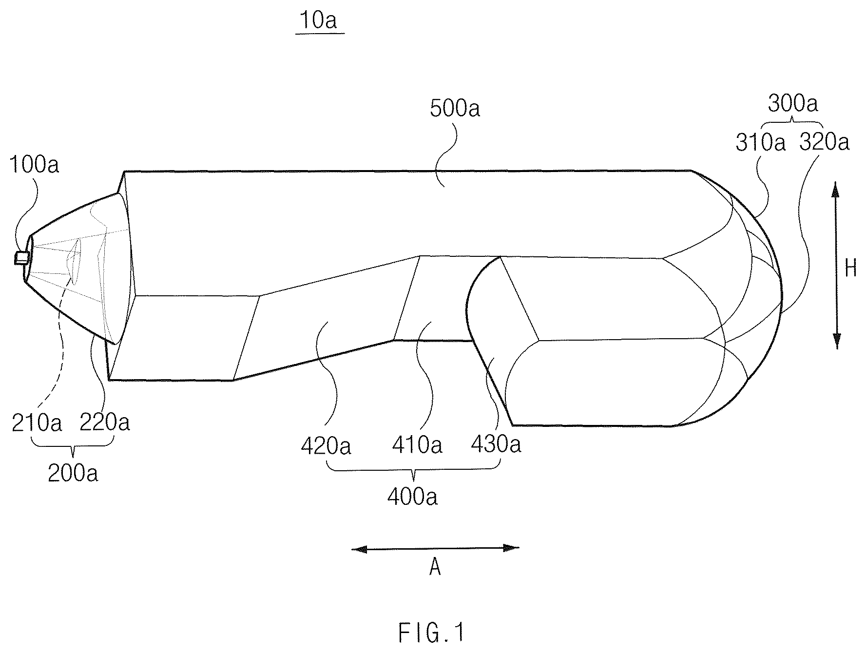 Patent US12460785 Figure 1 – Lamp