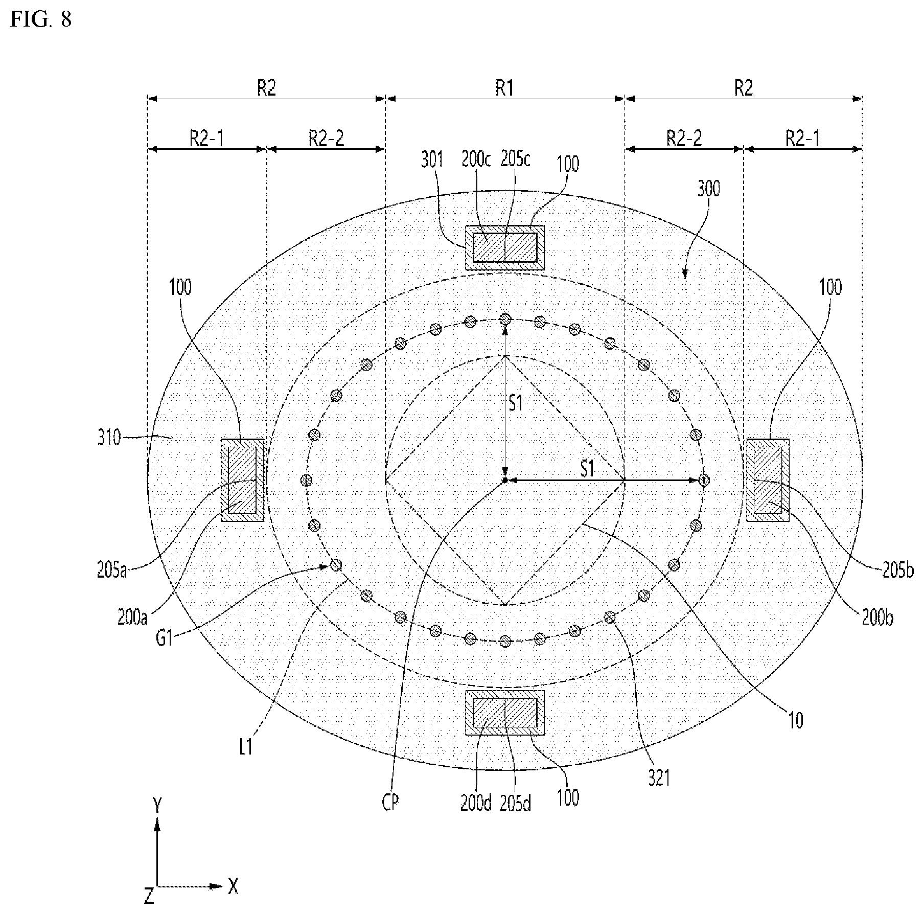 Patent US12460787 Figure 6 – Lighting device including sensor that transmits and receives and lamp including the same
