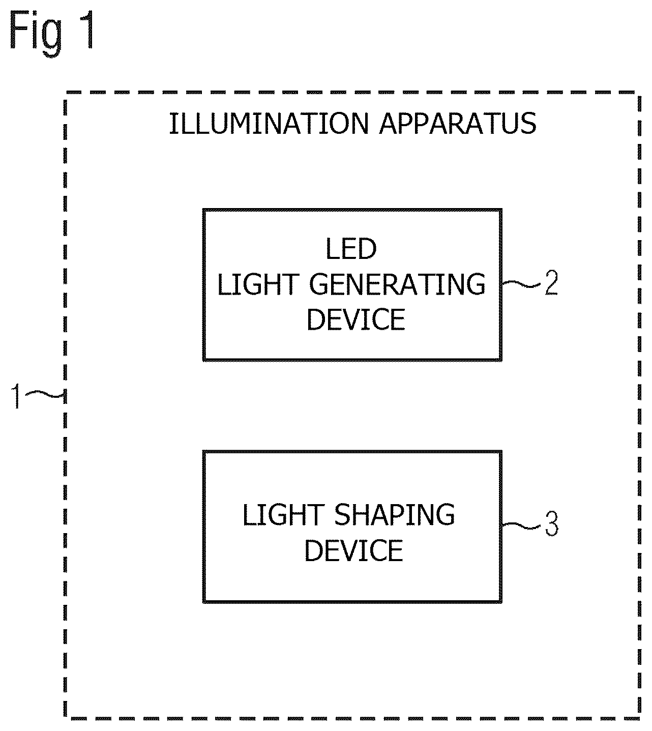Patent US12460790 Figure 1 – Illumination apparatus