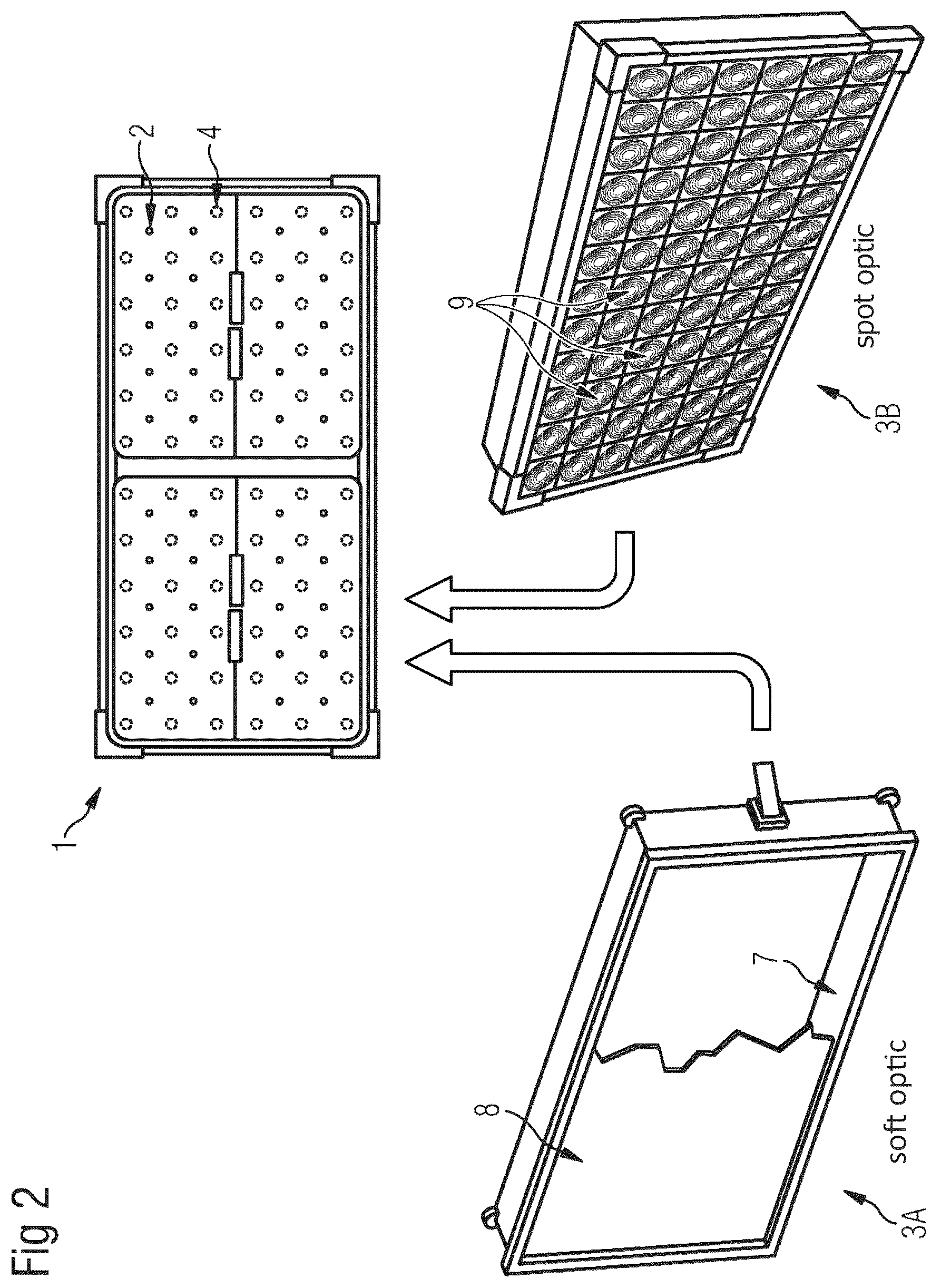Patent US12460790 Figure 2 – Illumination apparatus