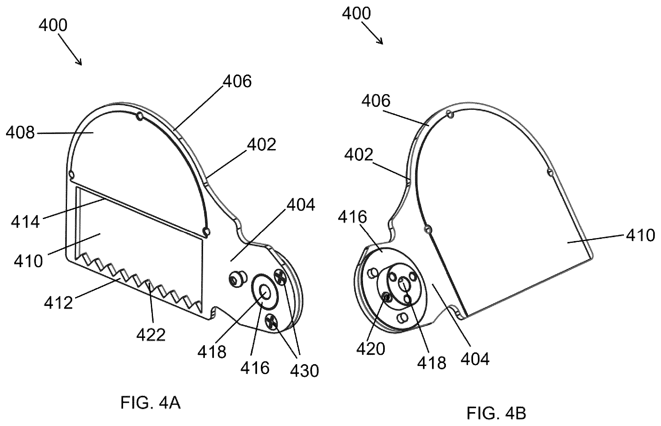 Patent US12460793 Figure 4 – Variable frost systems for a lighting device and lighting devices have the same