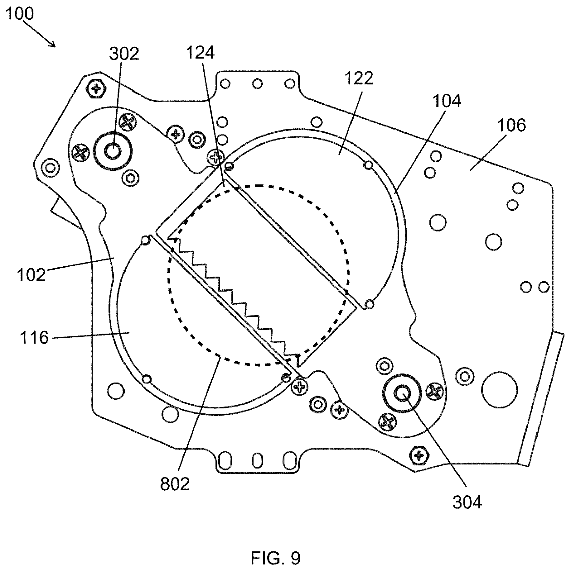 Patent US12460793 Figure 8 – Variable frost systems for a lighting device and lighting devices have the same