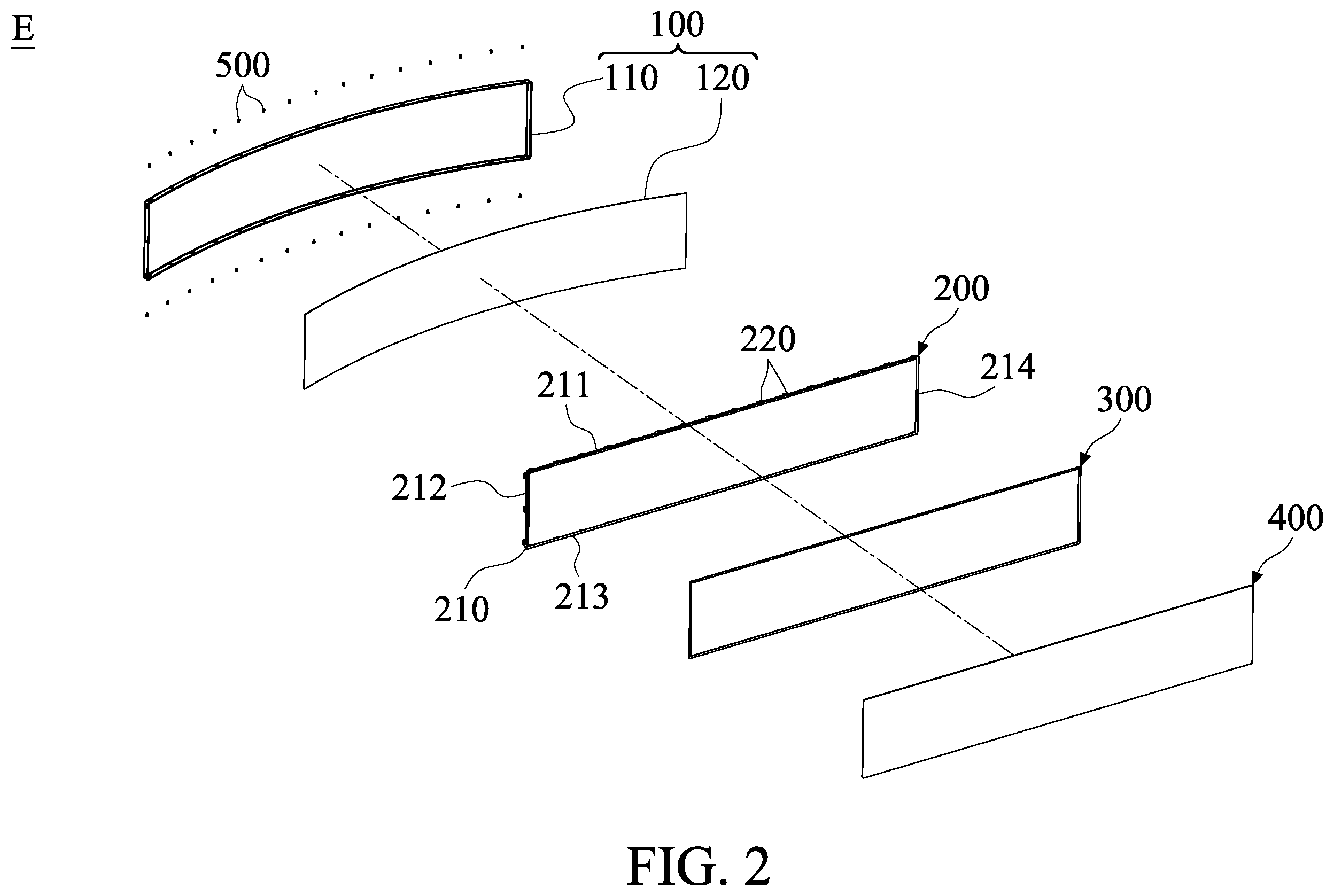 Patent US12460795 Figure 2 – Electronic device and manufacturing method thereof