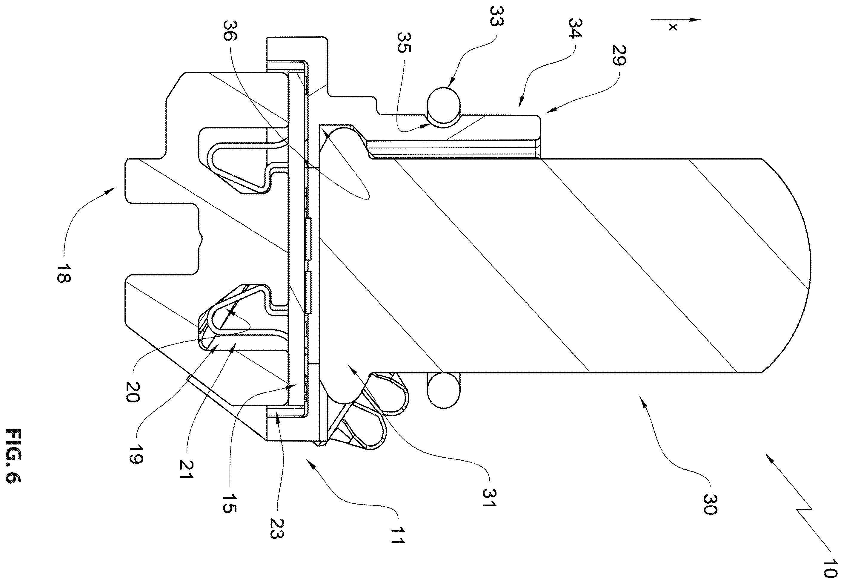 Patent US12460796 Figure 8 – Appliance light