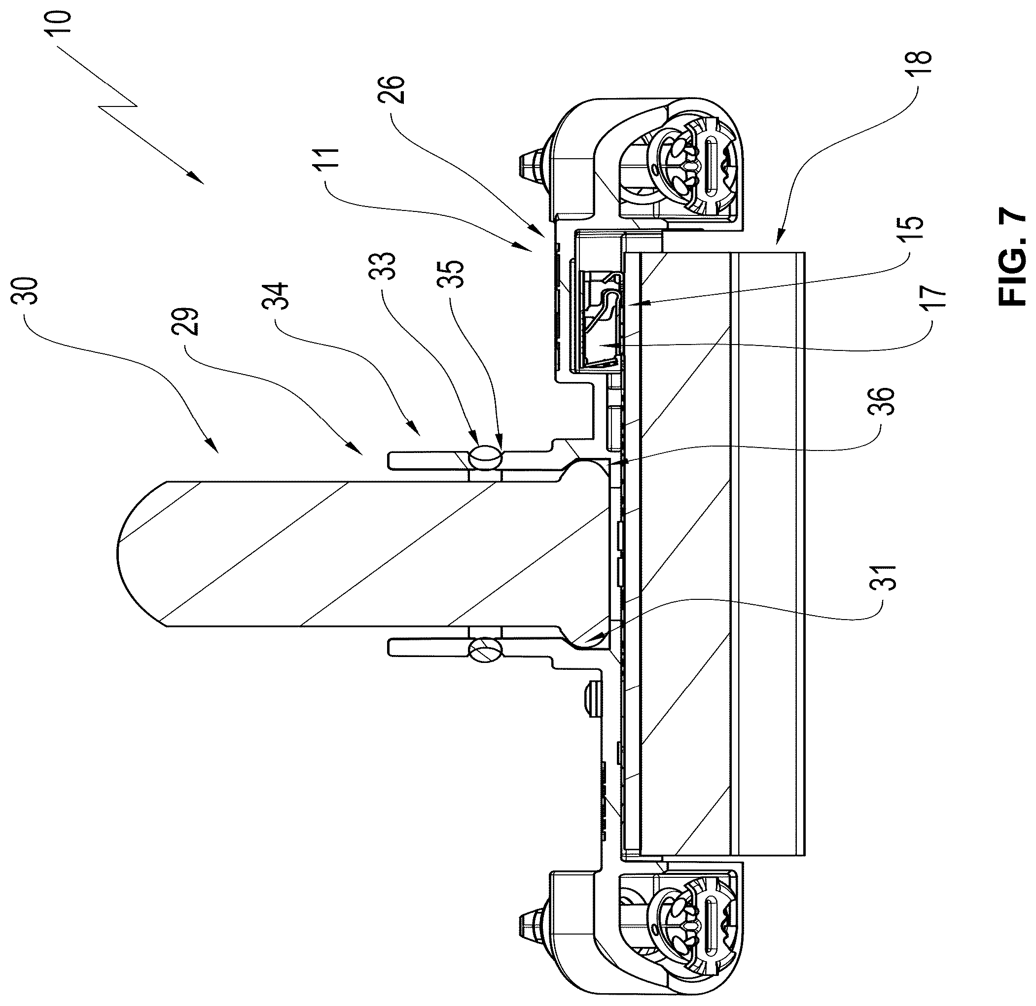 Patent US12460796 Figure 9 – Appliance light