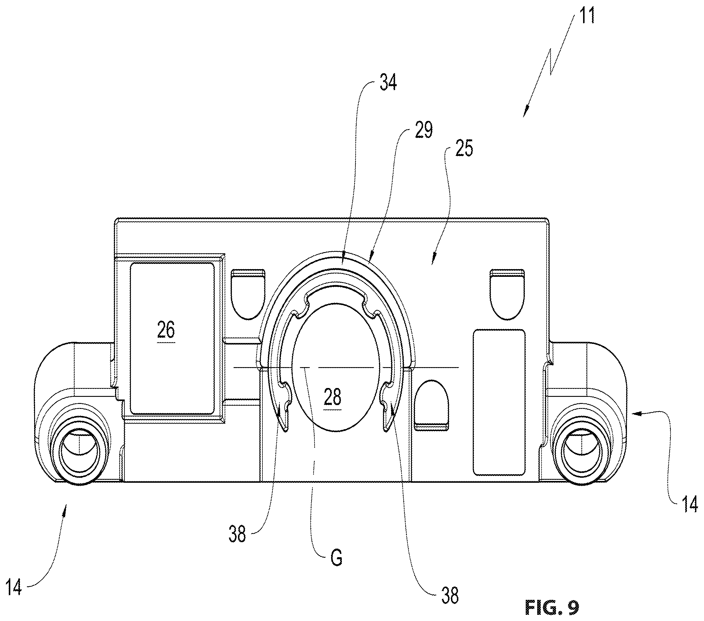 Patent US12460796 Figure 11 – Appliance light