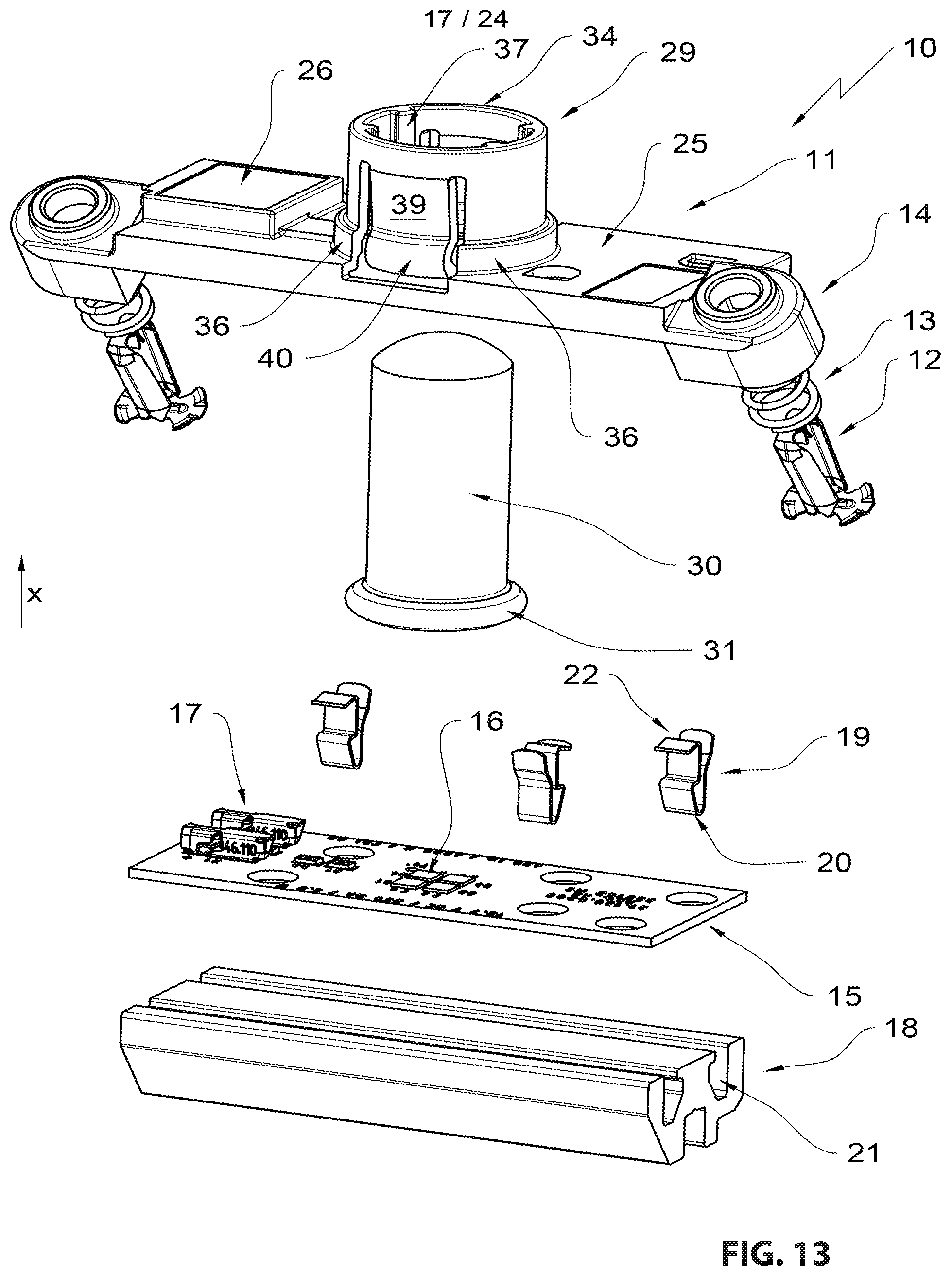 Patent US12460796 Figure 17 – Appliance light