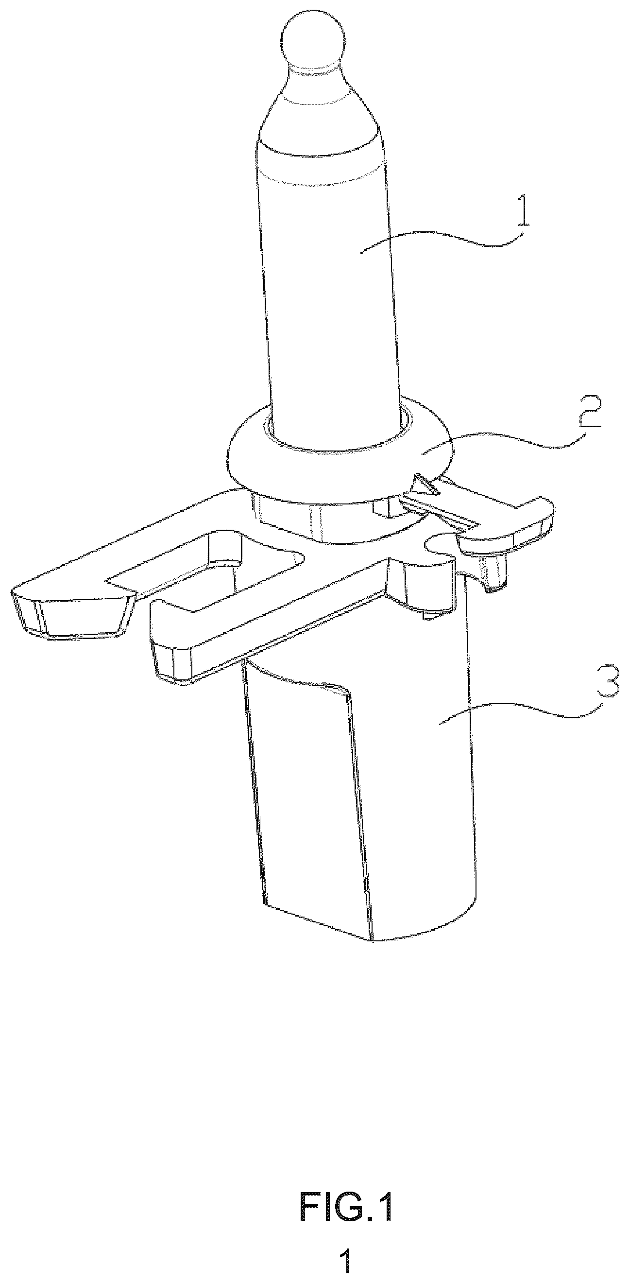 Patent US12460797 — Christmas tree snap-fit lamp body — Figure 1