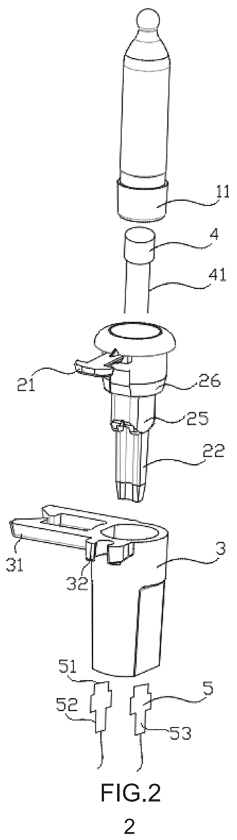 Patent US12460797 Figure 2 – Christmas tree snap-fit lamp body