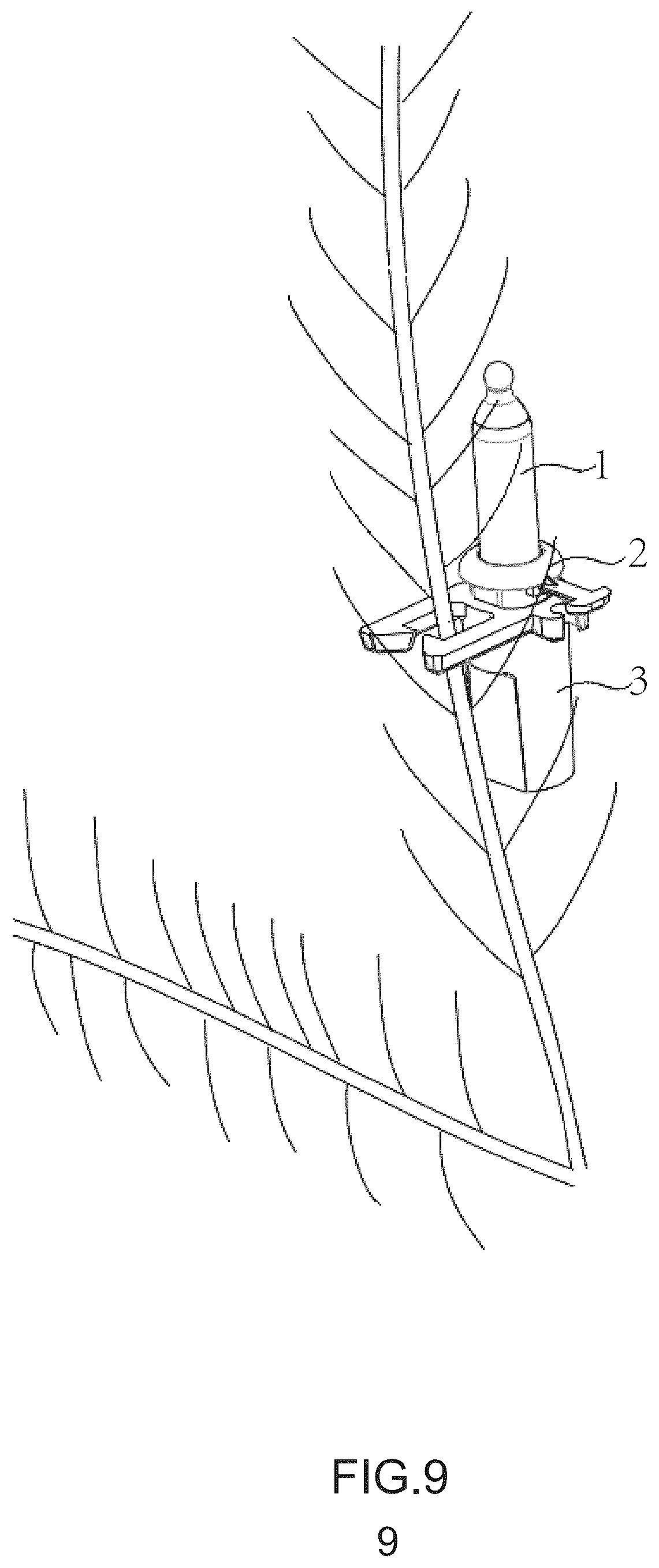 Patent US12460797 Figure 9 – Christmas tree snap-fit lamp body