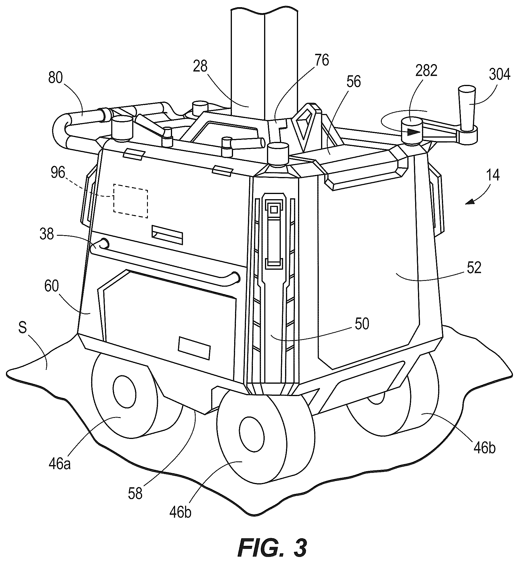 Patent US12460799 Figure 3 – Portable area light