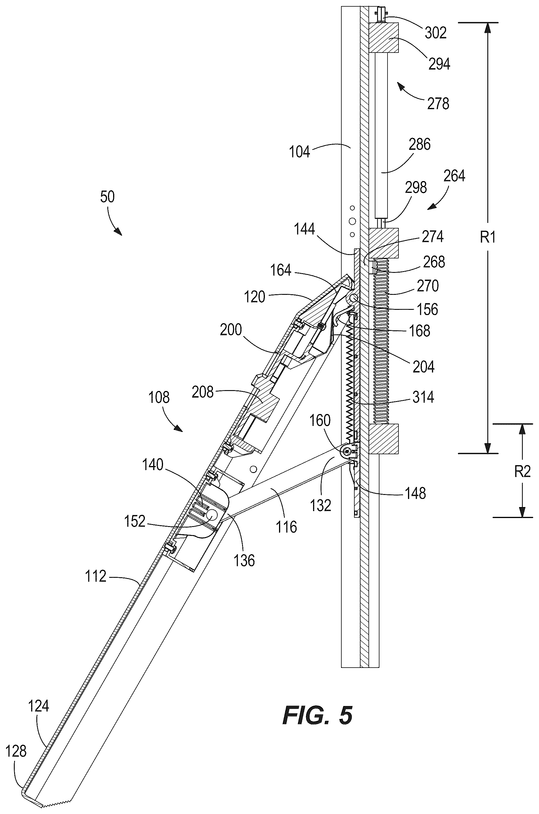 Patent US12460799 Figure 5 – Portable area light