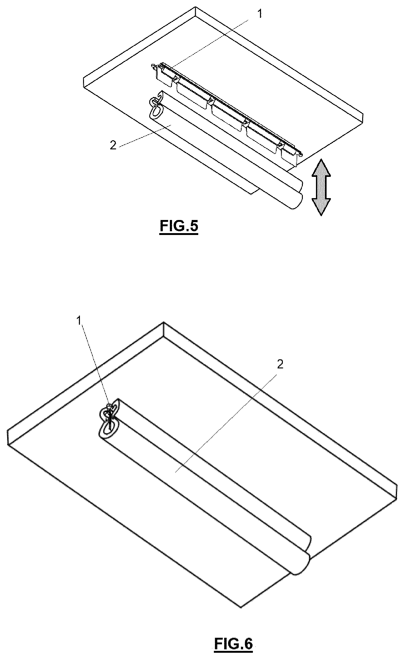 Patent US12460805 Figure 3 – Lighting system with a hollow and flexible track