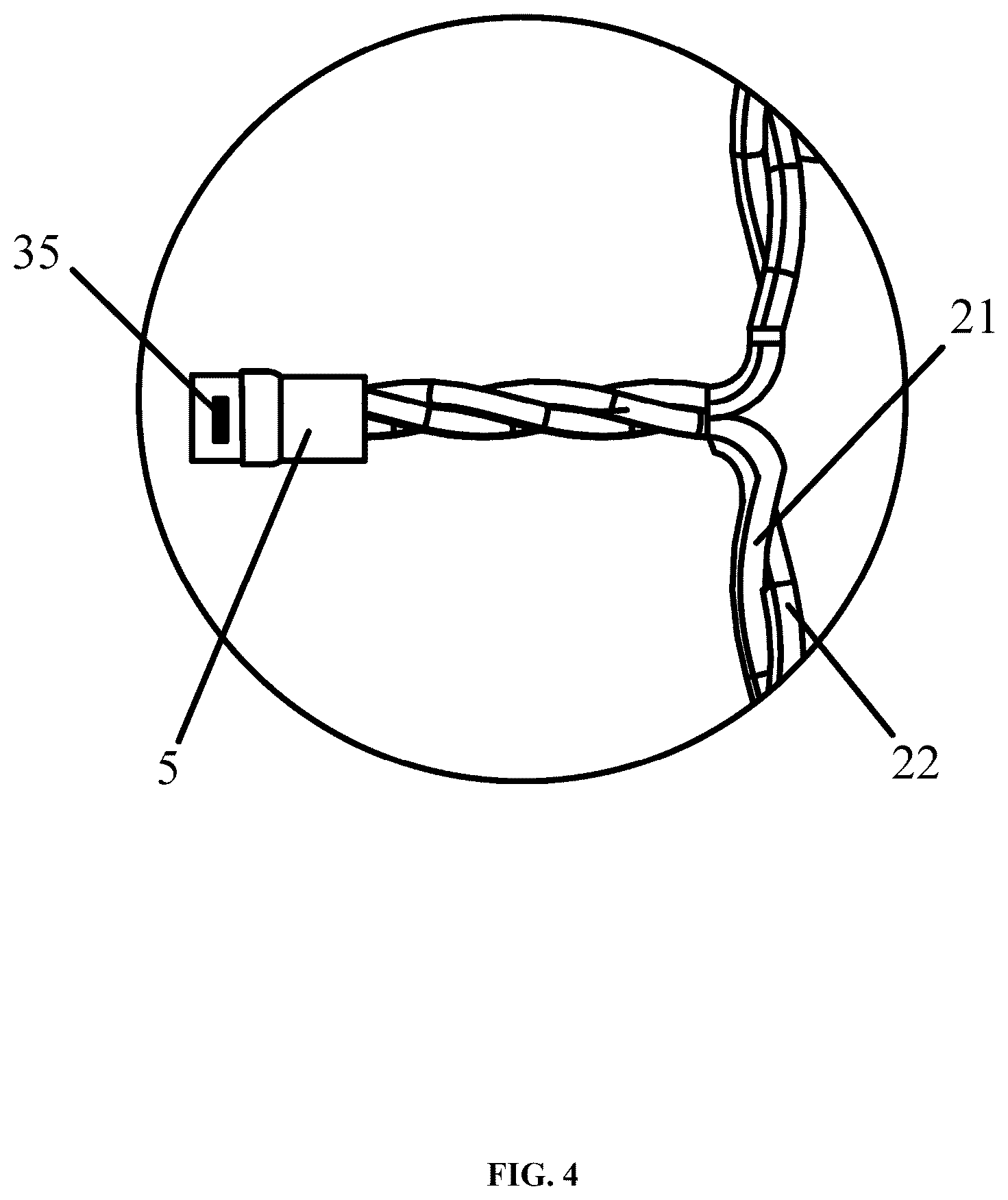 Patent US12460806 Figure 4 – LED string light with branch-trunk structure