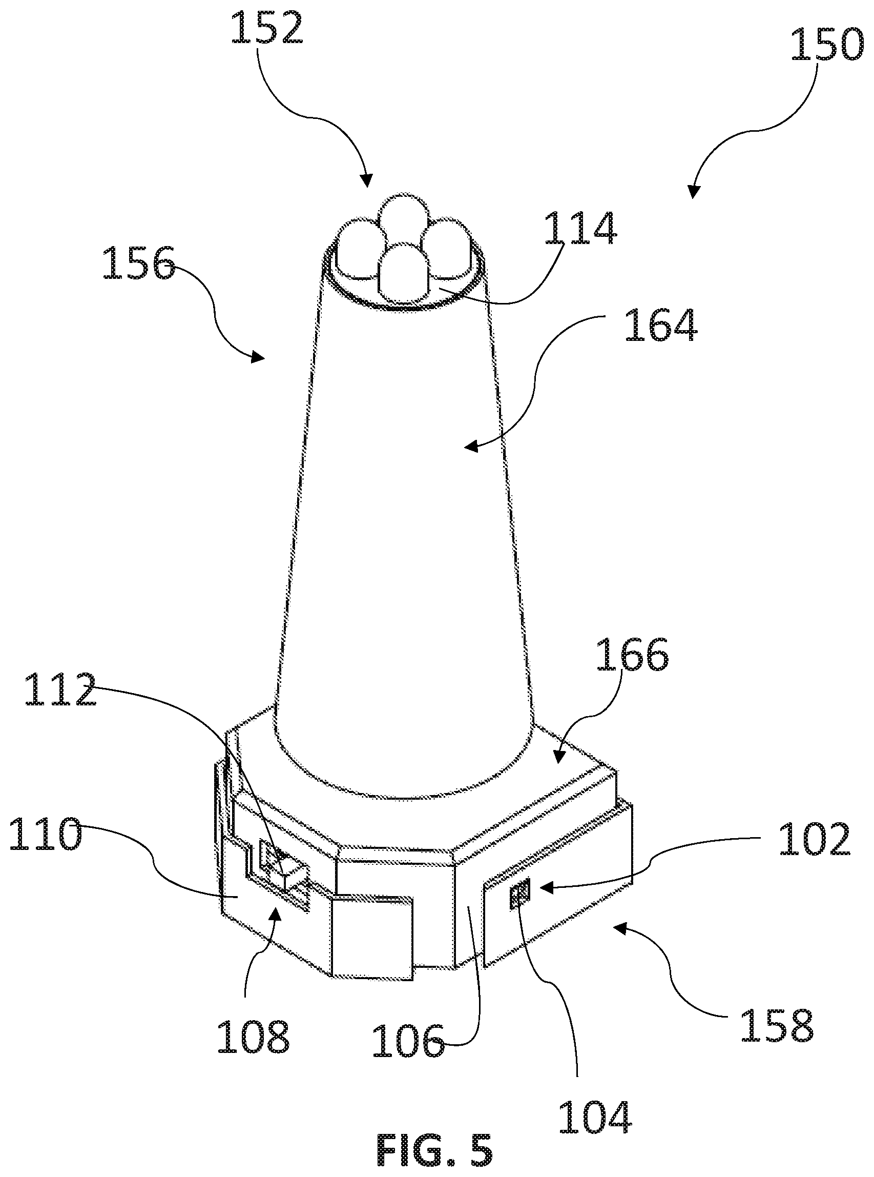 Patent US12460807 Figure 5 – Sound synchronized light device for balloons