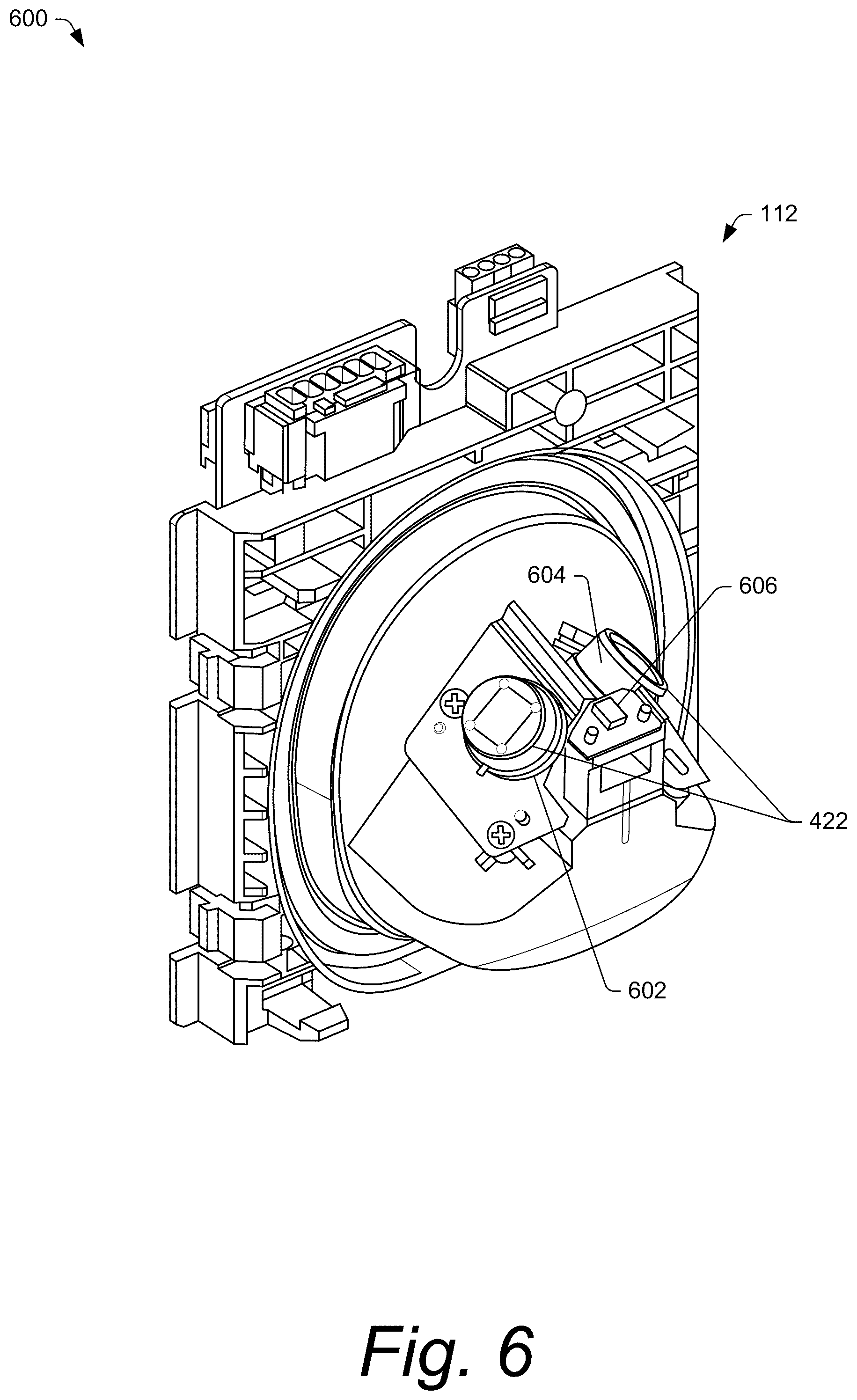 Patent US12460808 Figure 6 – Modular floodlight system with supplemental motion detection