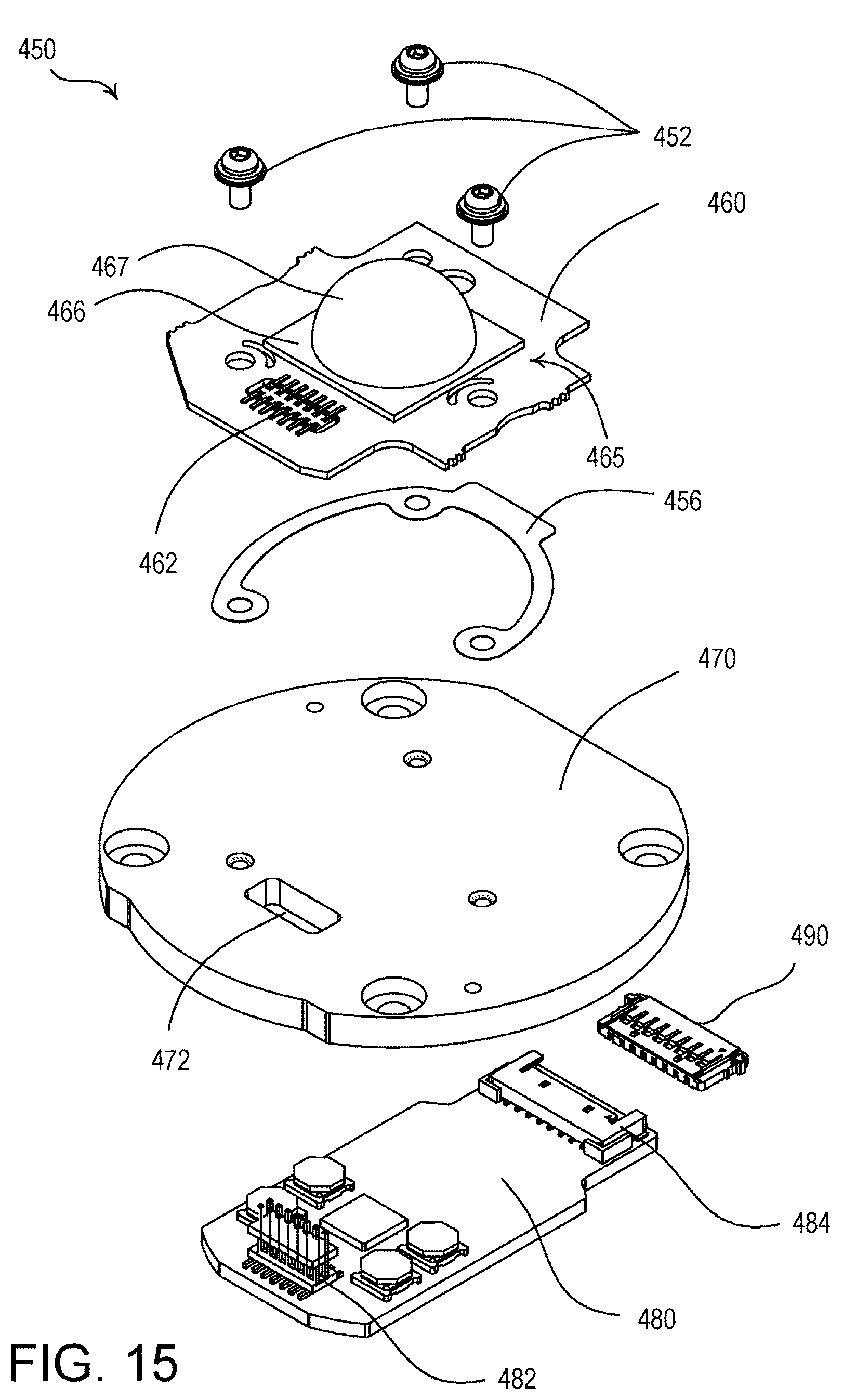 Patent US12460809 Figure 16 – Lighting device with inner and outer heat sinks having different thermal conductivities