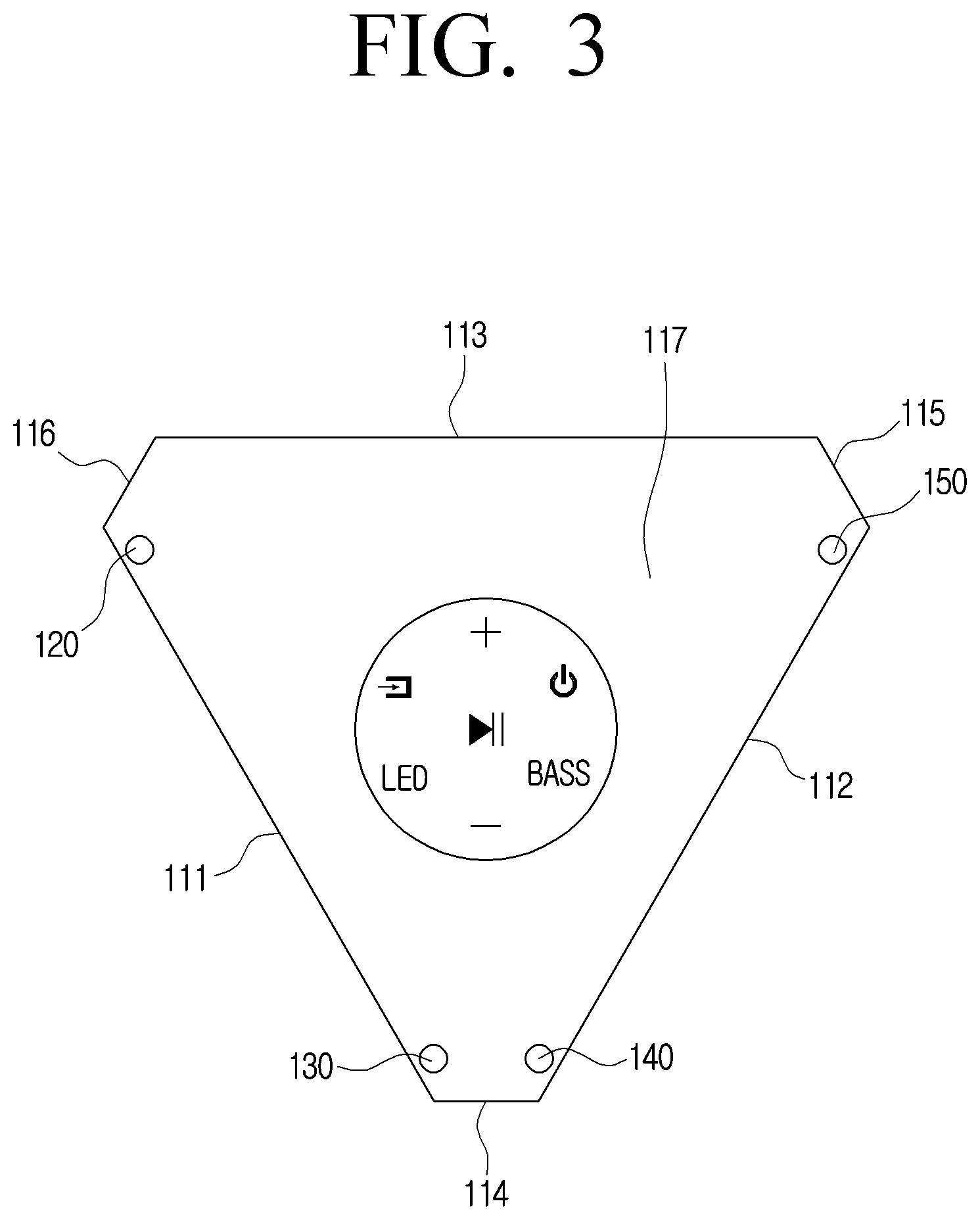 Patent US12460811 Figure 3 – Speaker and control method thereof