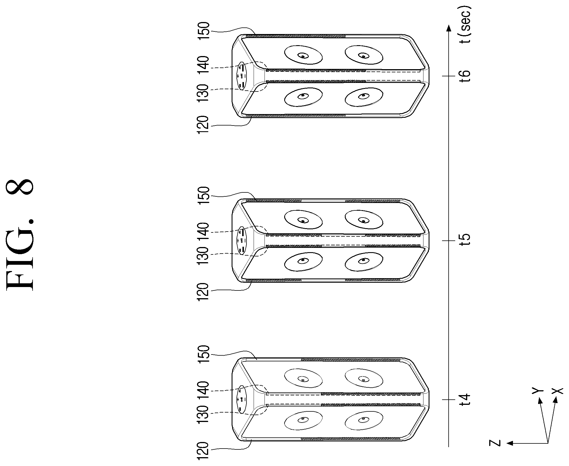 Patent US12460811 Figure 8 – Speaker and control method thereof