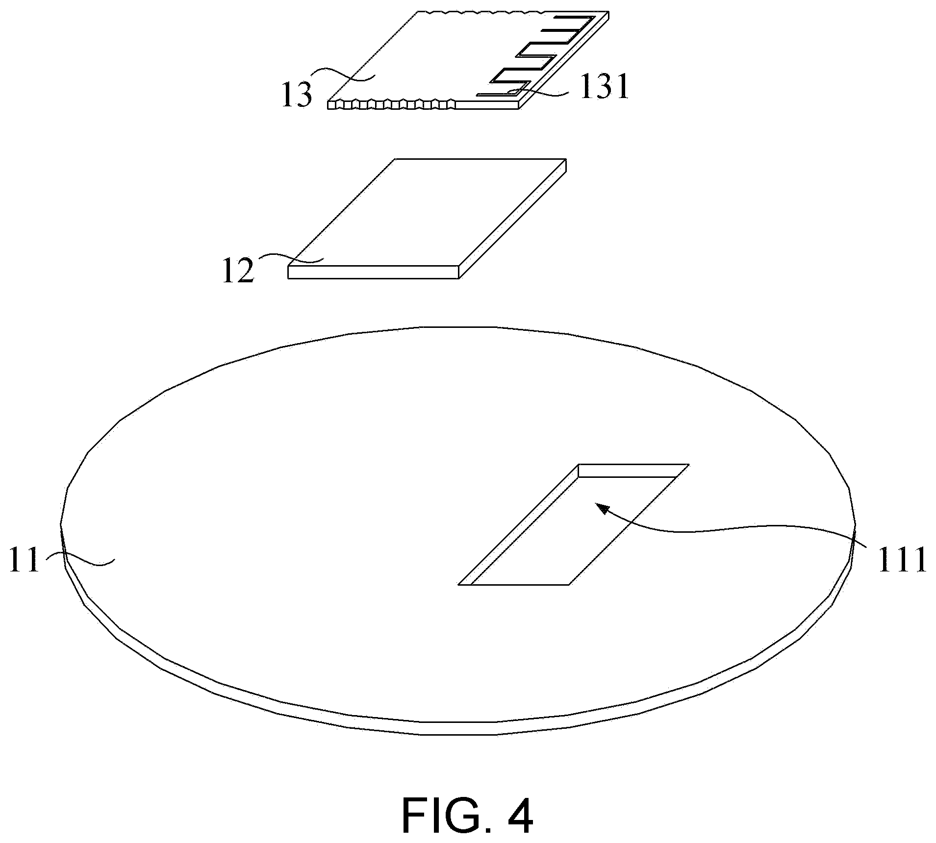 Patent US12460812 Figure 3 – Lighting device and ceiling fan lamp