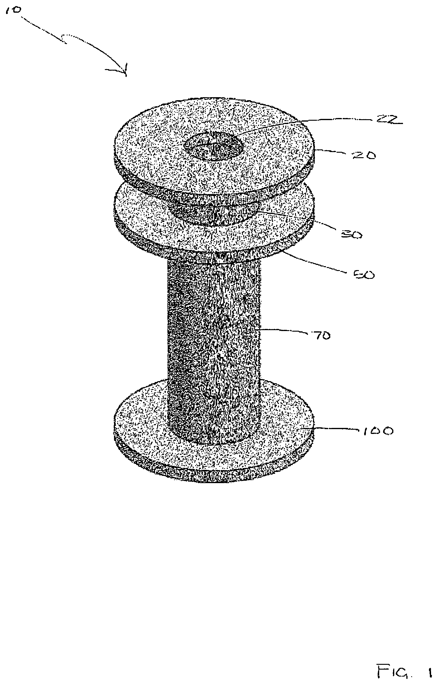 Patent US12460813 Figure 1 – Combination candle holder vase
