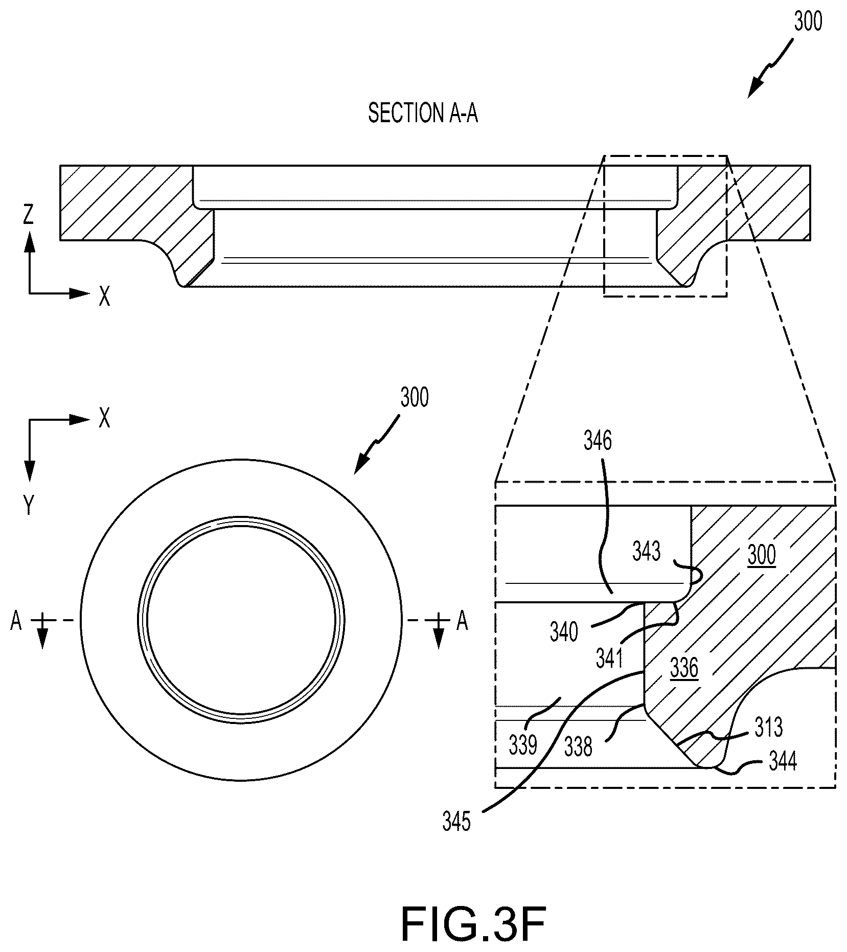 Patent US12460818 Figure 6 – Dilution holes with ridge feature for gas turbine engines