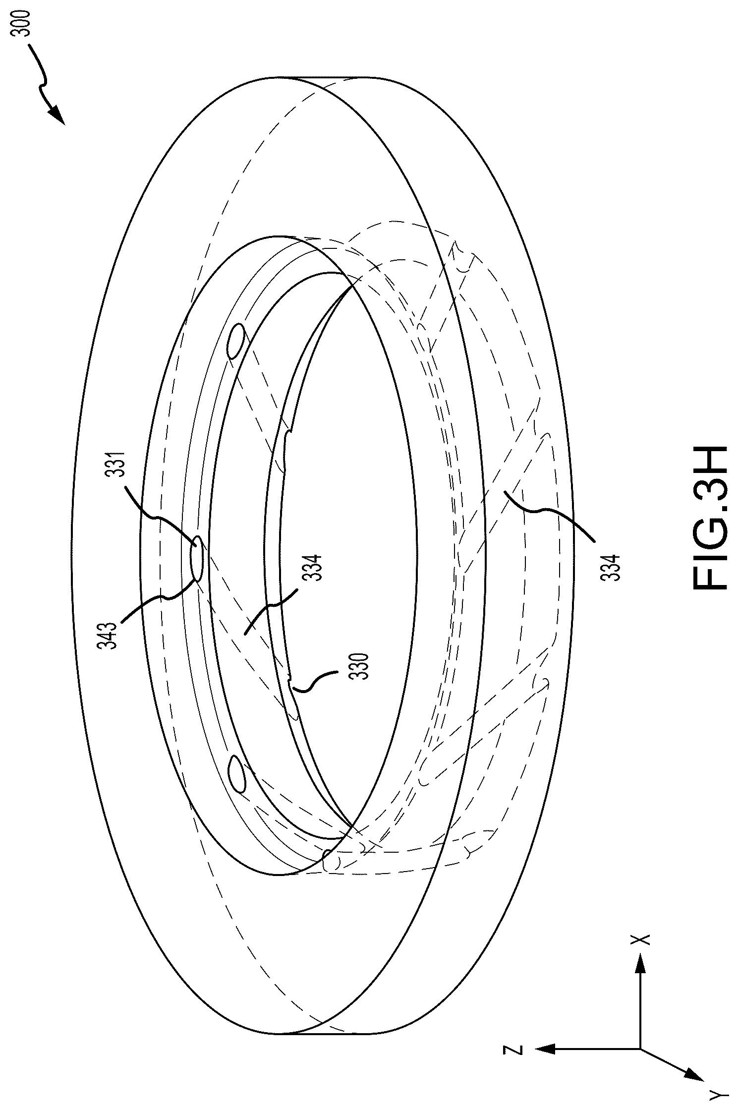 Patent US12460818 Figure 10 – Dilution holes with ridge feature for gas turbine engines