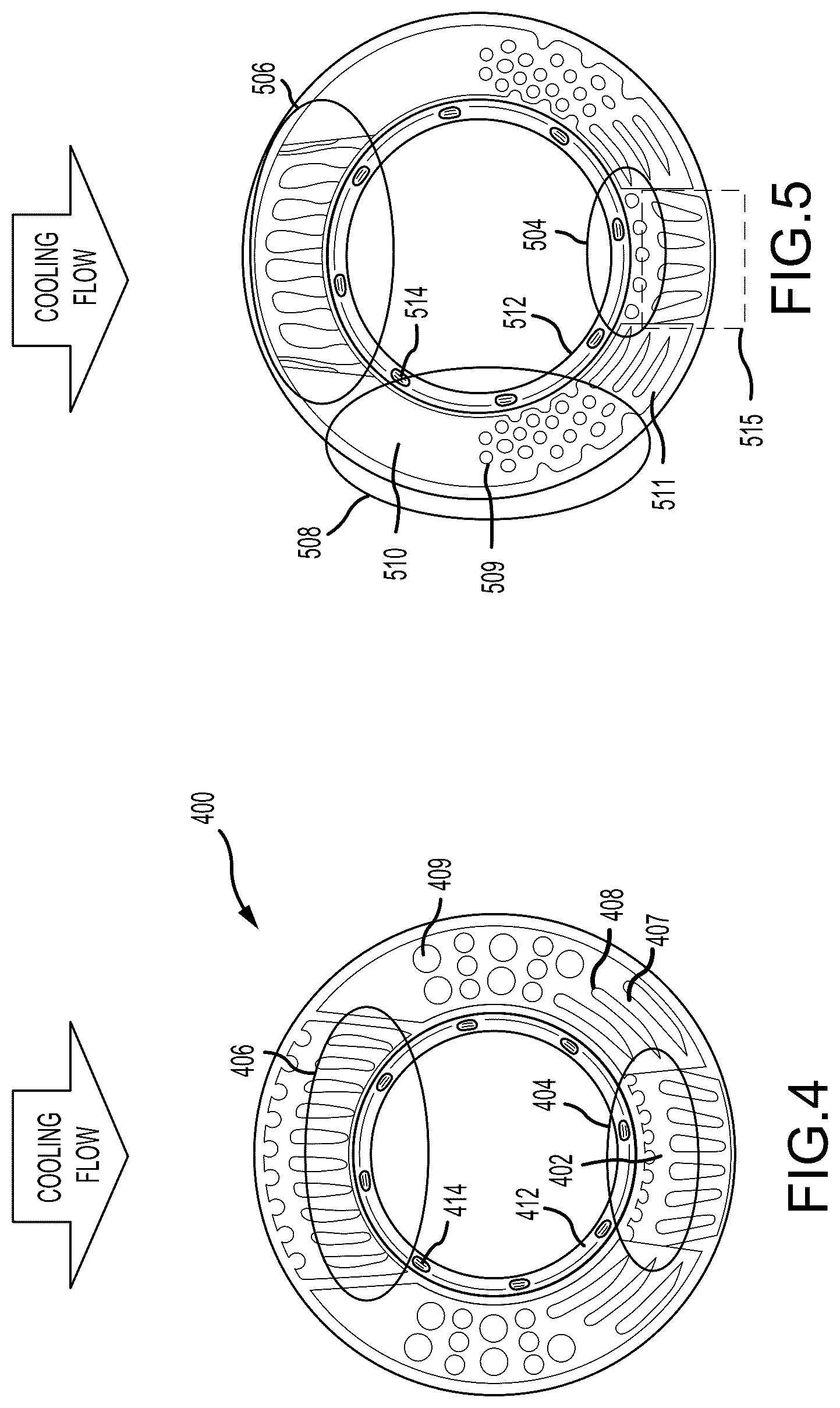 Patent US12460818 Figure 13 – Dilution holes with ridge feature for gas turbine engines