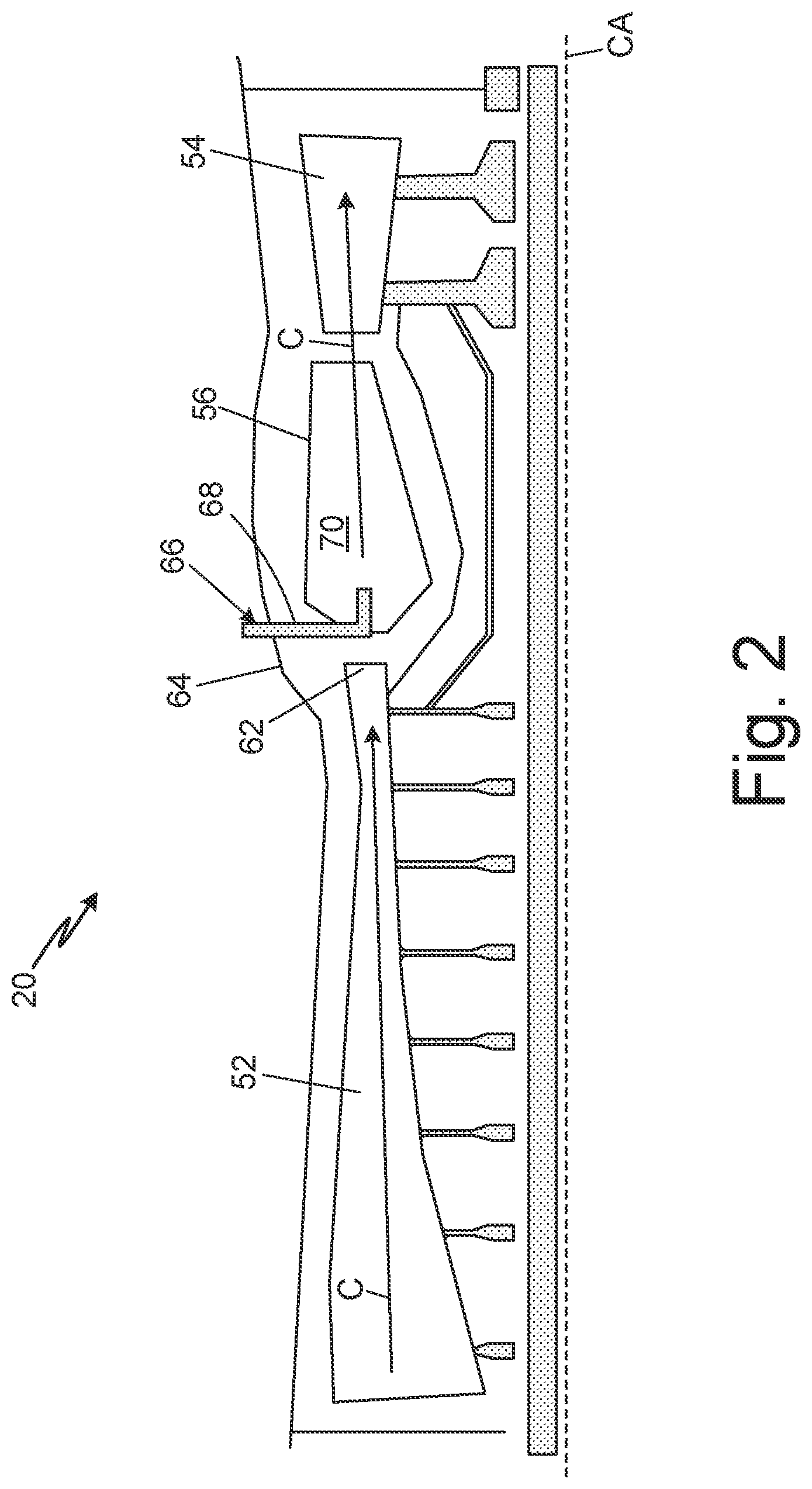 Patent US12460819 Figure 2 – Continuous flow fuel system