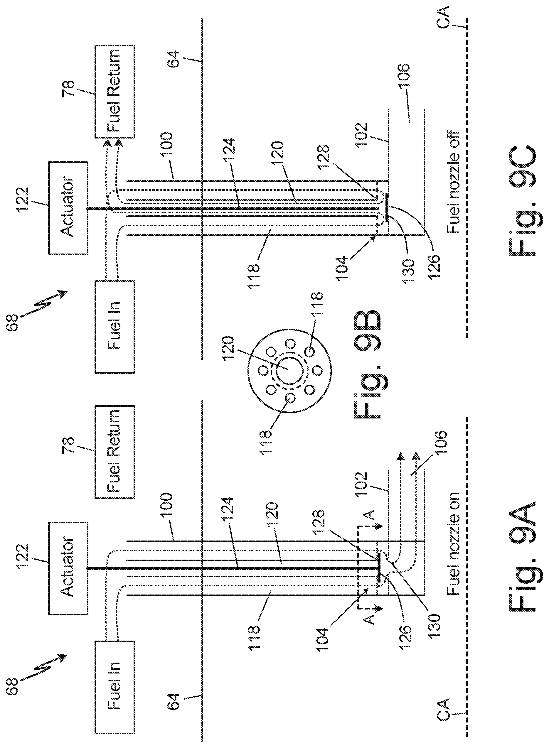 Patent US12460819 Figure 9 – Continuous flow fuel system