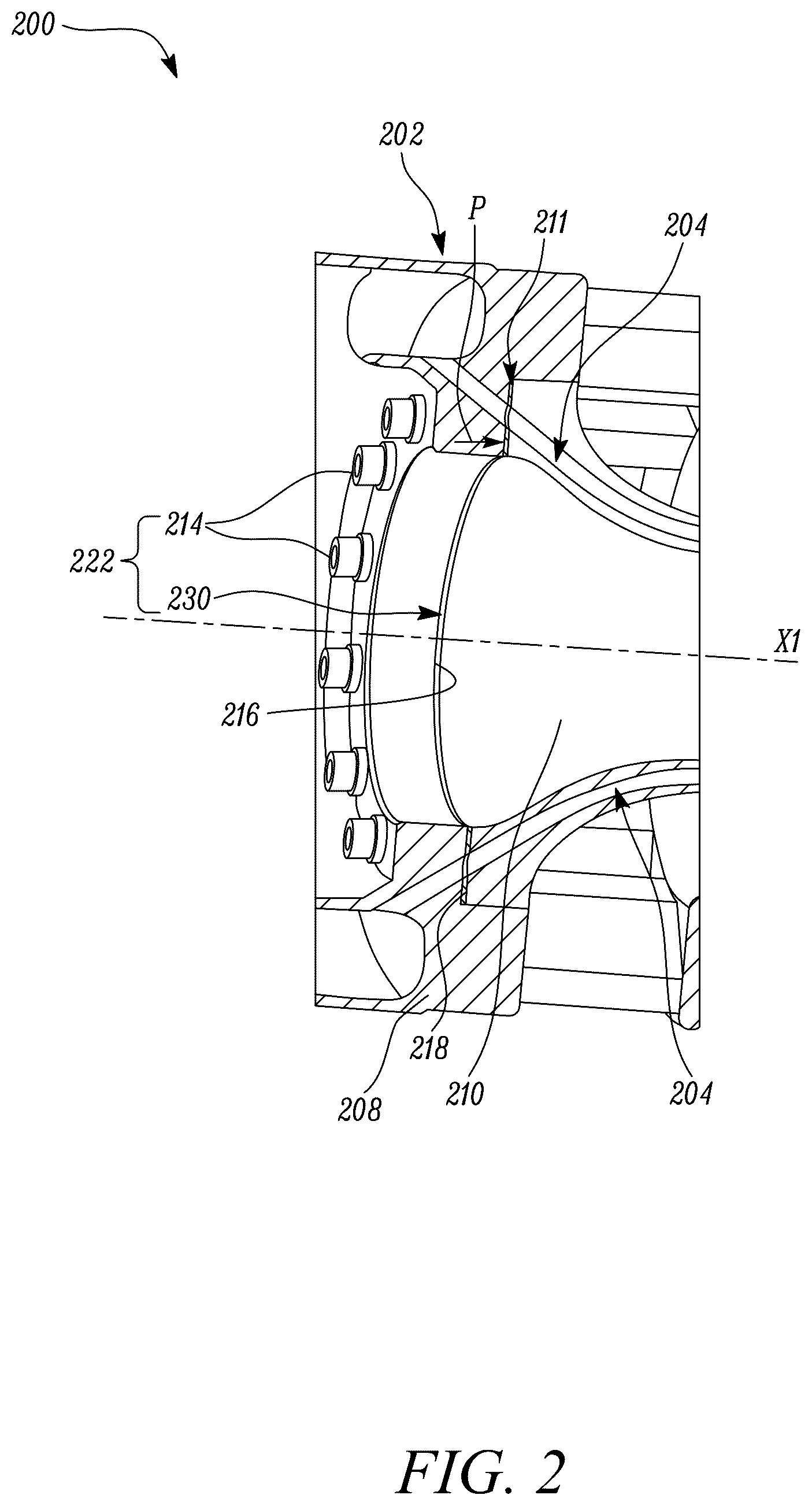 Patent US12460820 Figure 2 – Fueling passage array sealing system and method of use