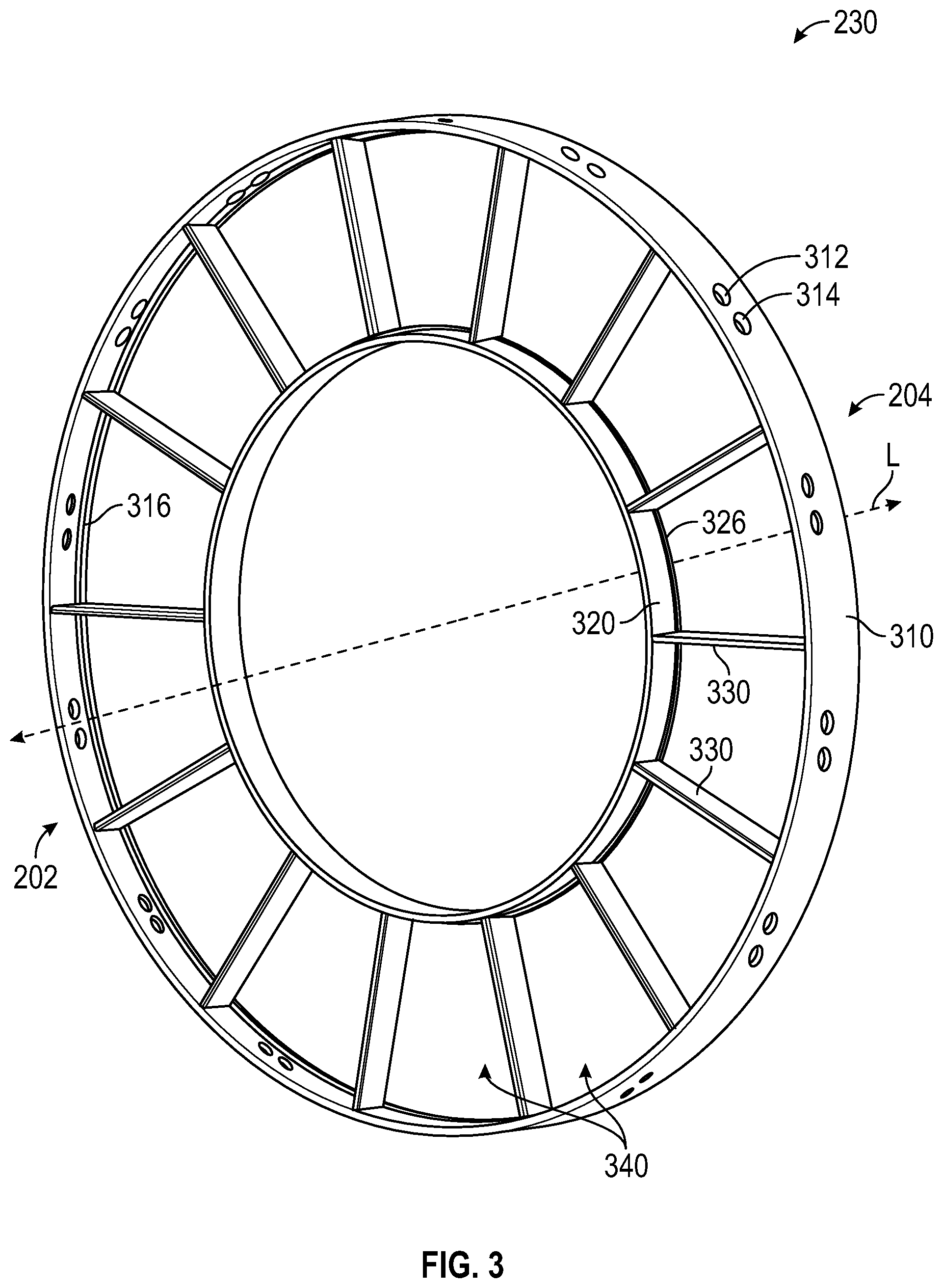 Patent US12460821 Figure 3 – Fuel injector panels having micromixers