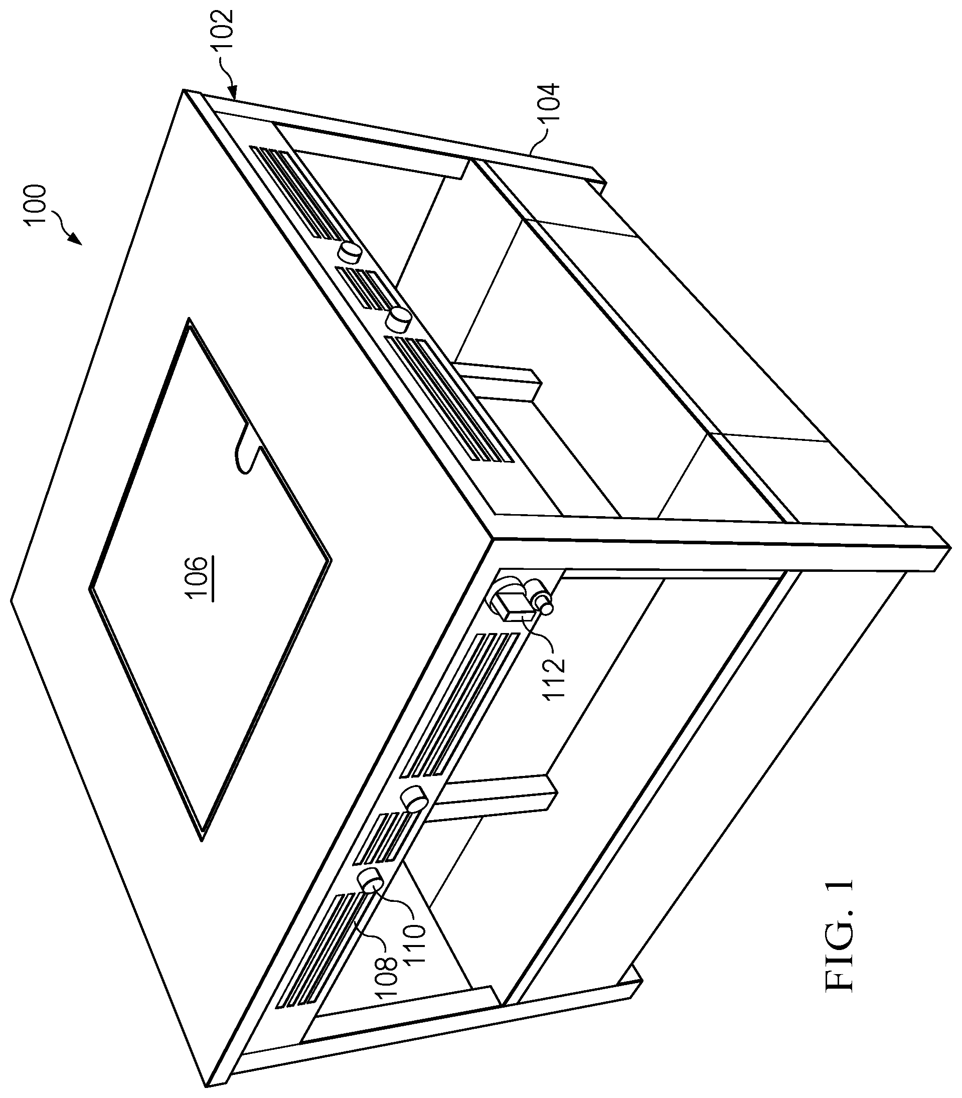 Patent US12460823 Figure 1 – Gas fire pit with repellent capabilities
