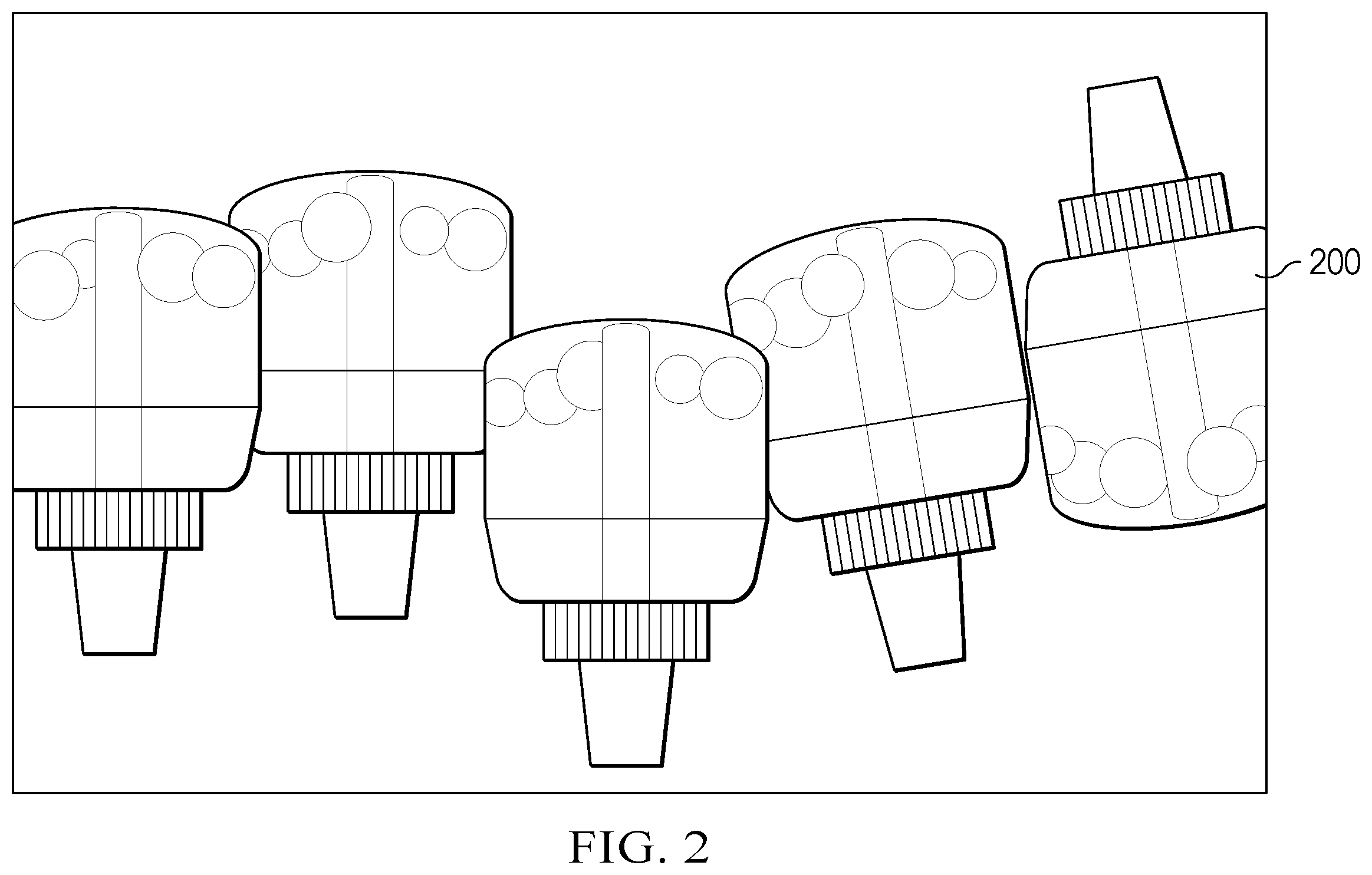 Patent US12460823 Figure 2 – Gas fire pit with repellent capabilities