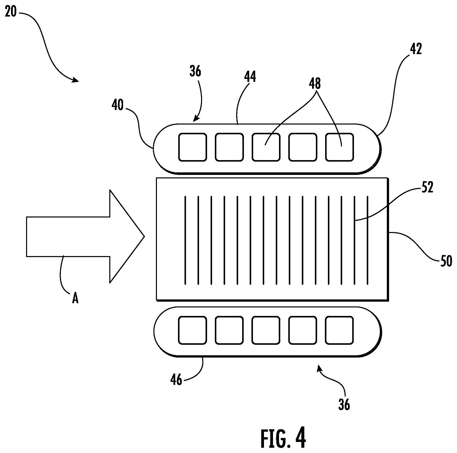 Patent US12460827 Figure 4 – Microchannel heat exchanger for heat pump