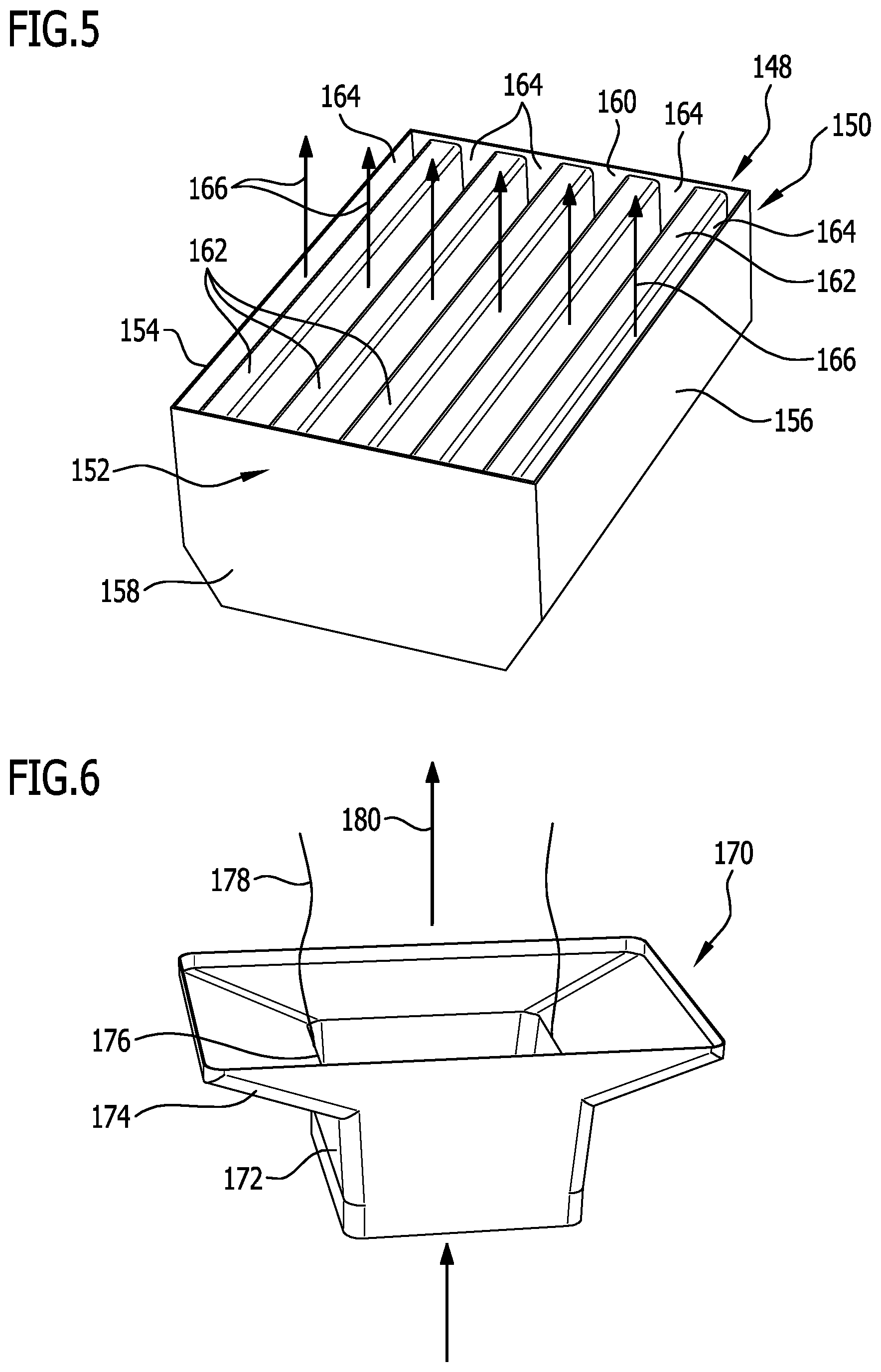 Patent US12460828 Figure 5 – Device for exchanging thermal energy with ambient air and heat pump with a device of this type